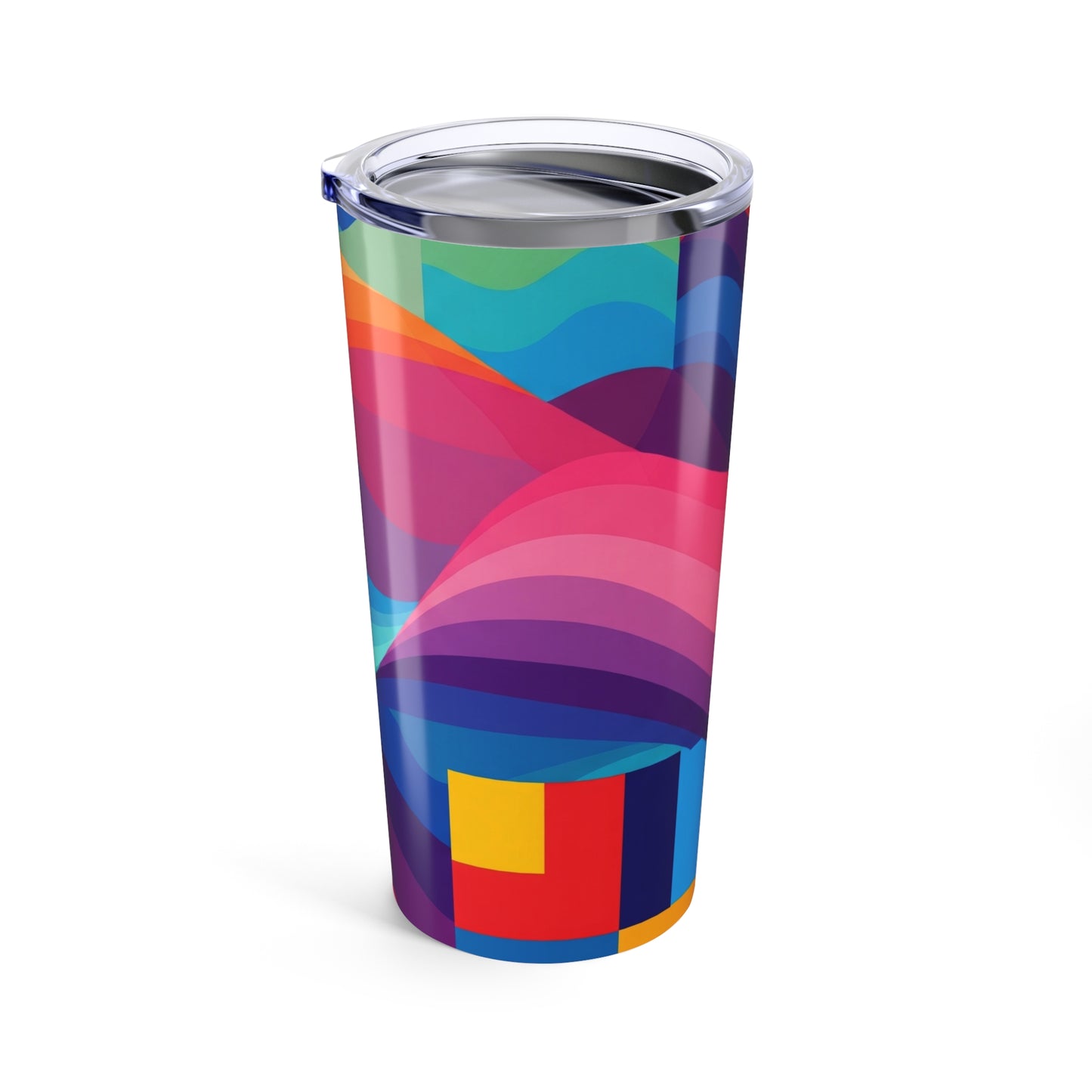 20oz Stainless Steel Insulated Tumbler With Double Wall Spill Resistant Keeps Hot And Cold Drinks Vibrant Designs