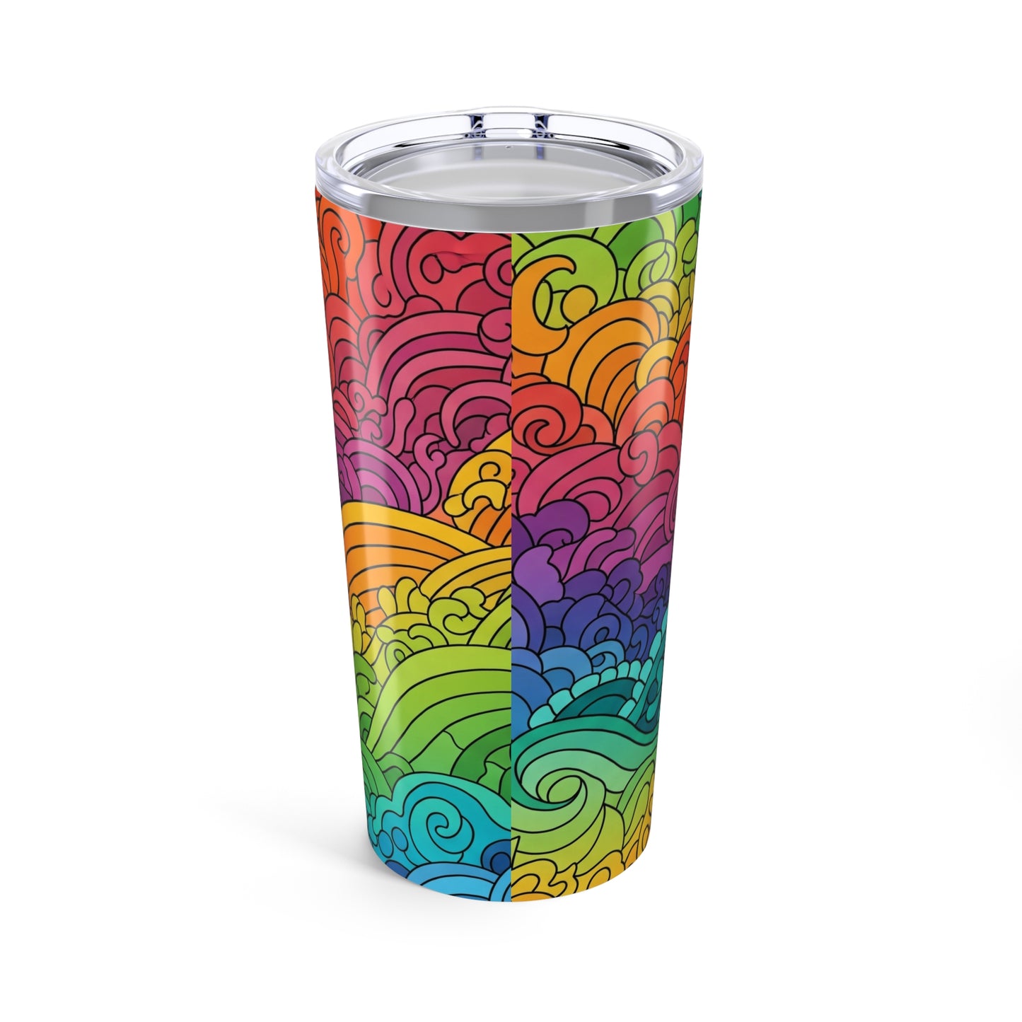20 Oz Steel Tumbler With Double Wall Insulation Leak Proof Lid For Hot And Cold Drinks BPA Free Durable Dishwasher