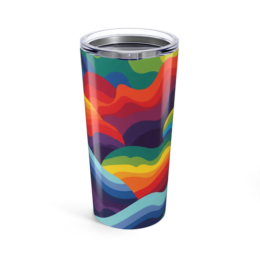 20 Oz Stainless Steel Tumbler Travel Mug With Lid Double Wall Vacuum Insulation Keeps Drinks Hot Or Cold Leak Proof