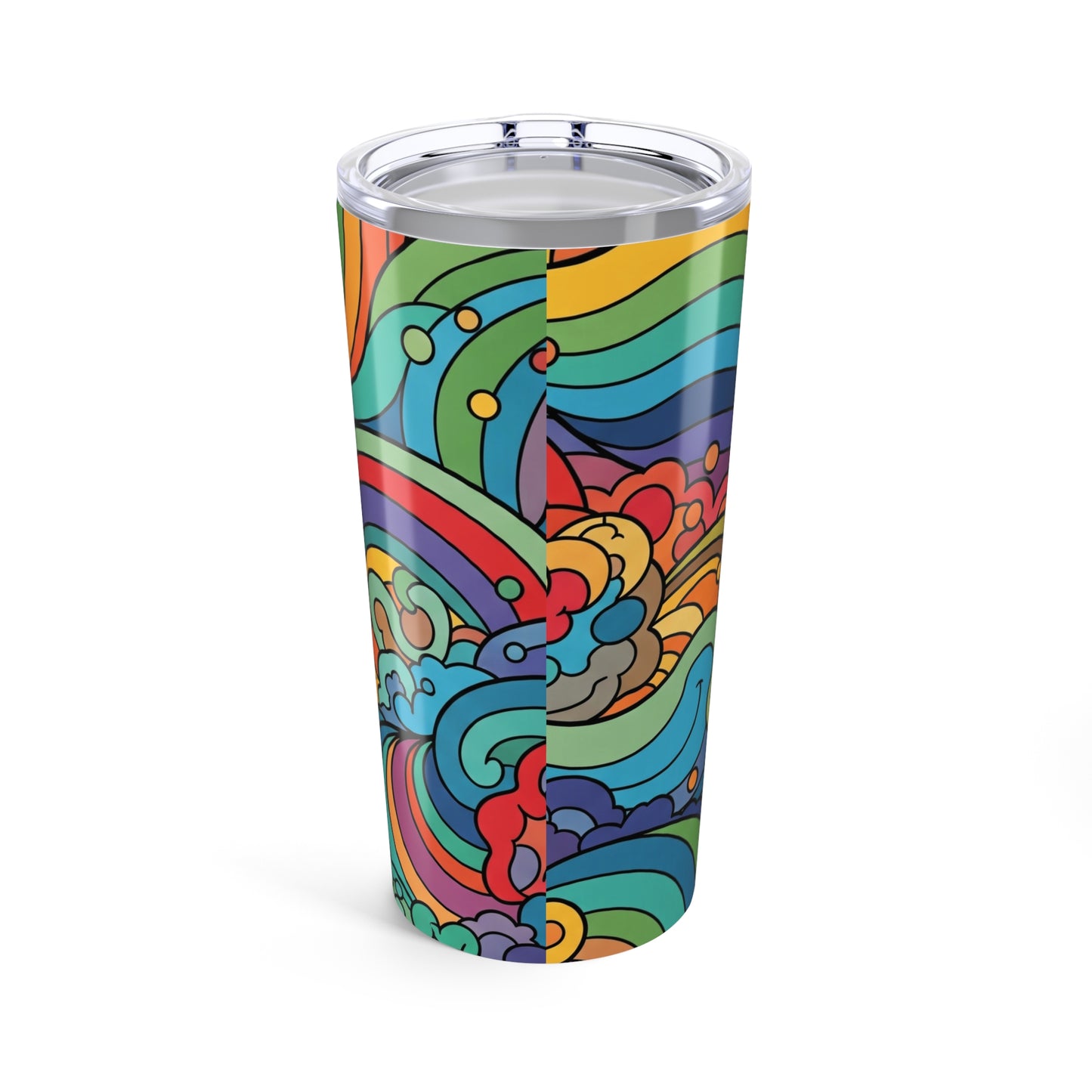 20oz Double Wall Vacuum Insulated Tumbler With Lid For Hot Or Cold Beverages Spill Resistant Stainless Steel Cup