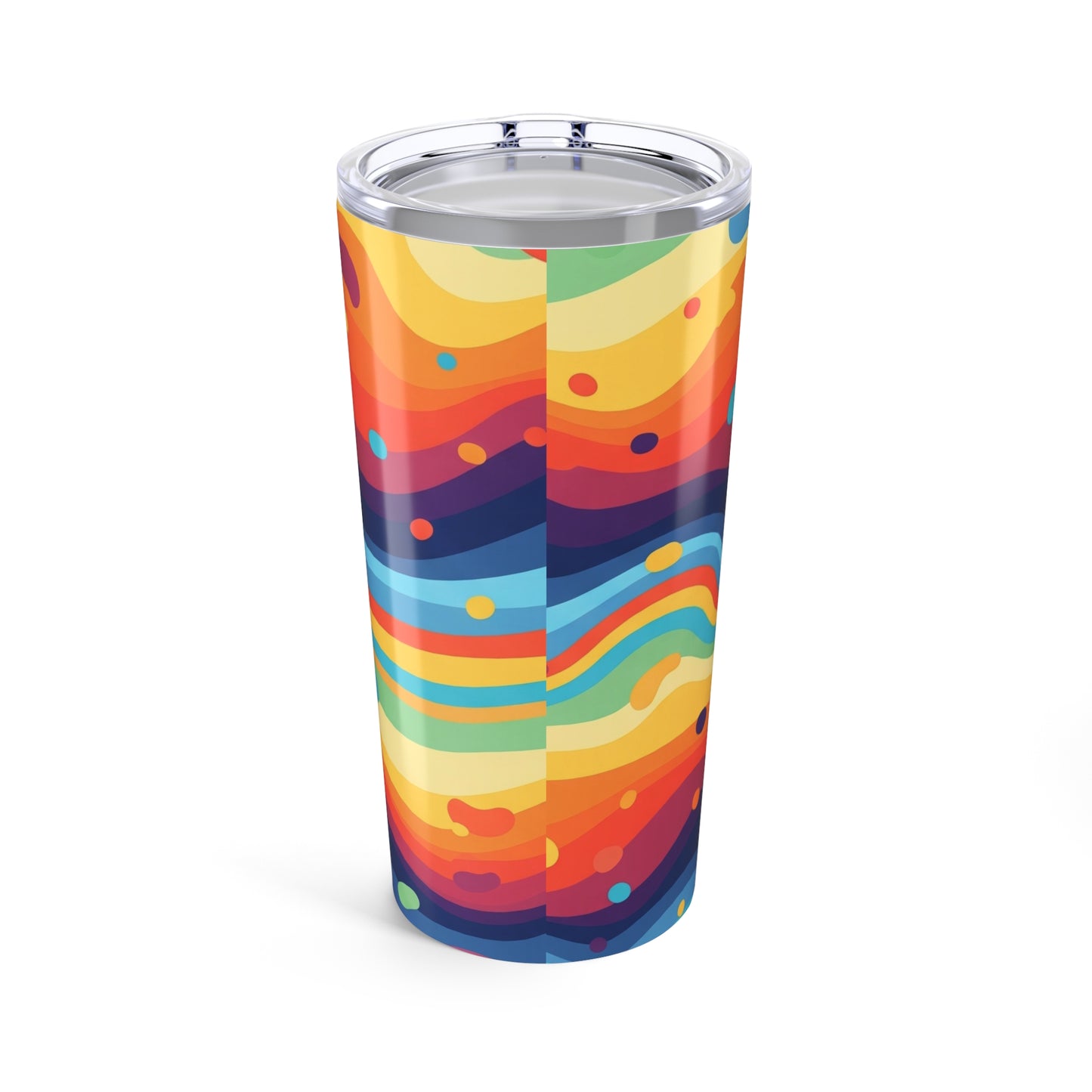 20oz Steel Tumbler With Double Wall Vacuum Insulation Spill Resistant Hot Cold Beverage Mug Dishwasher Safe Durable