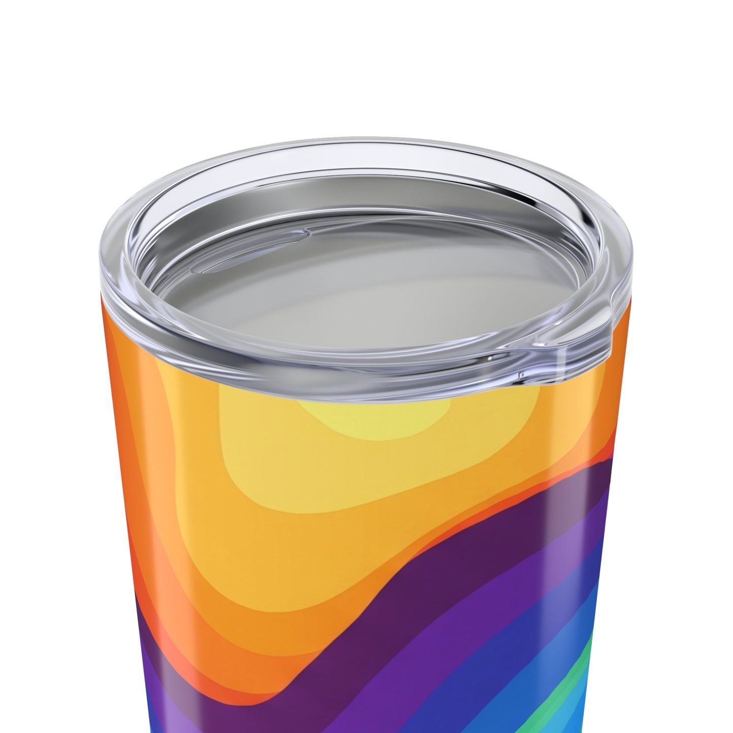 20 Oz Stainless Steel Tumbler With Vacuum Insulation Double Wall Spill Resistant Printed Travel Mug Dishwasher Safe