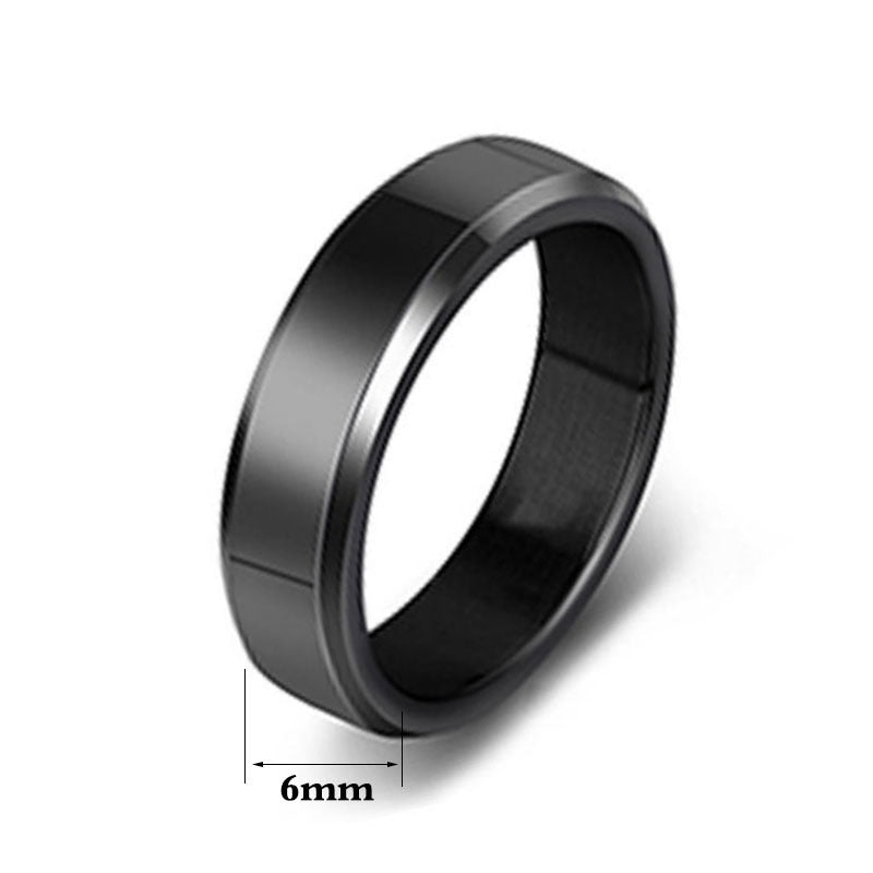 Mens Stainless Steel Ring Simple Metal Band For Men Durable Everyday Jewelry Gift For Him Sturdy Finish Design