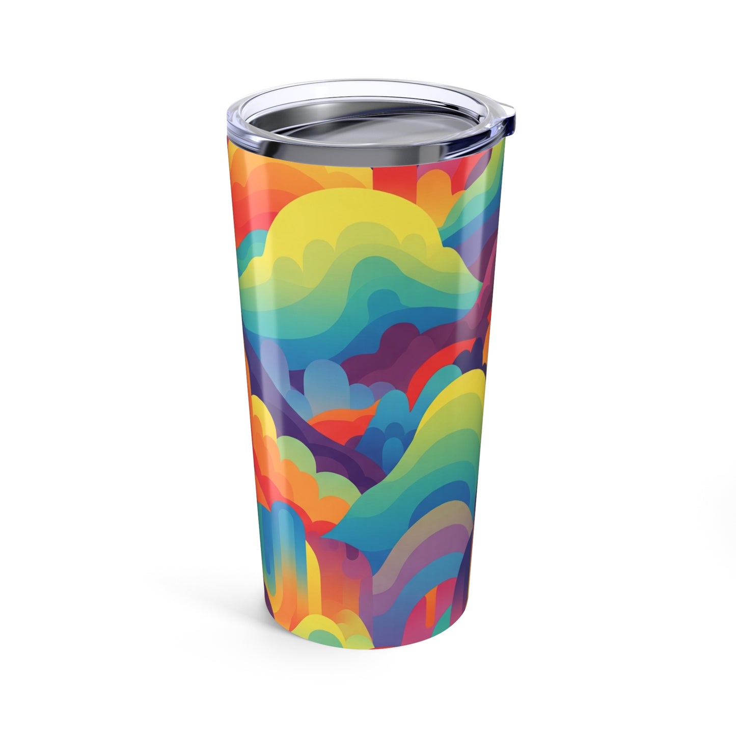 20oz Steel Printed Tumbler With Double Wall Insulation Spill Resistant BPA Free For Hot And Cold Beverages Coffee