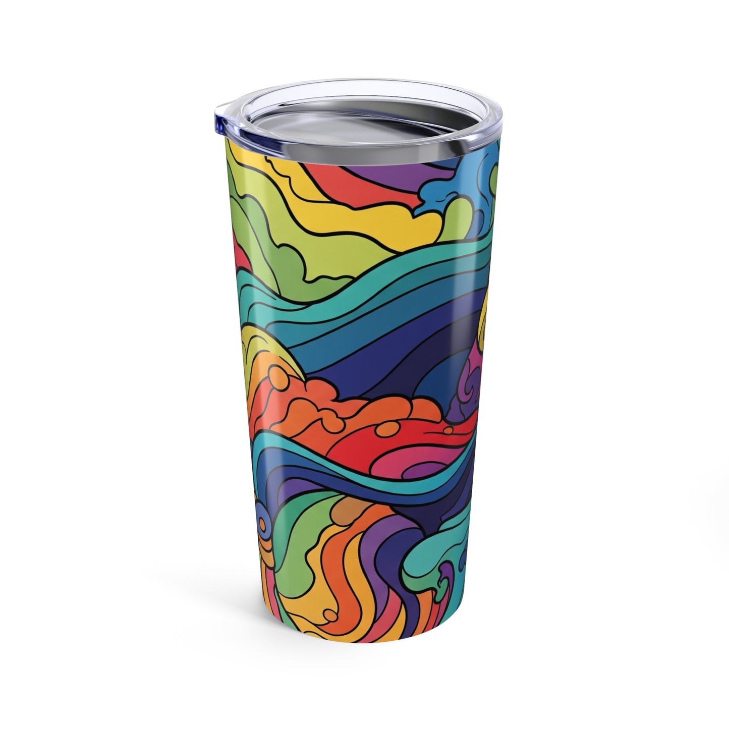 20 Ounce Steel Tumbler With Double Wall Insulation For Hot Or Cold Beverages Travel Mug Leak Resistant Dishwasher