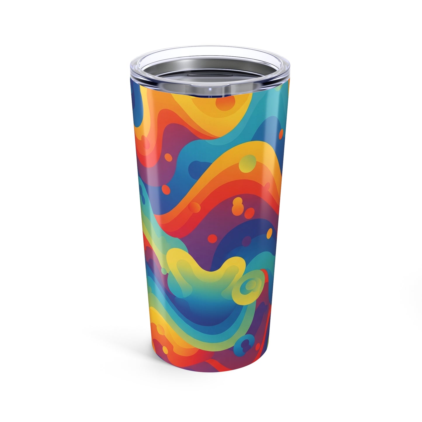 20oz Stainless Steel Tumbler With Double Wall Vacuum Insulation Leak Proof Durable Printed Travel Mug With Lid