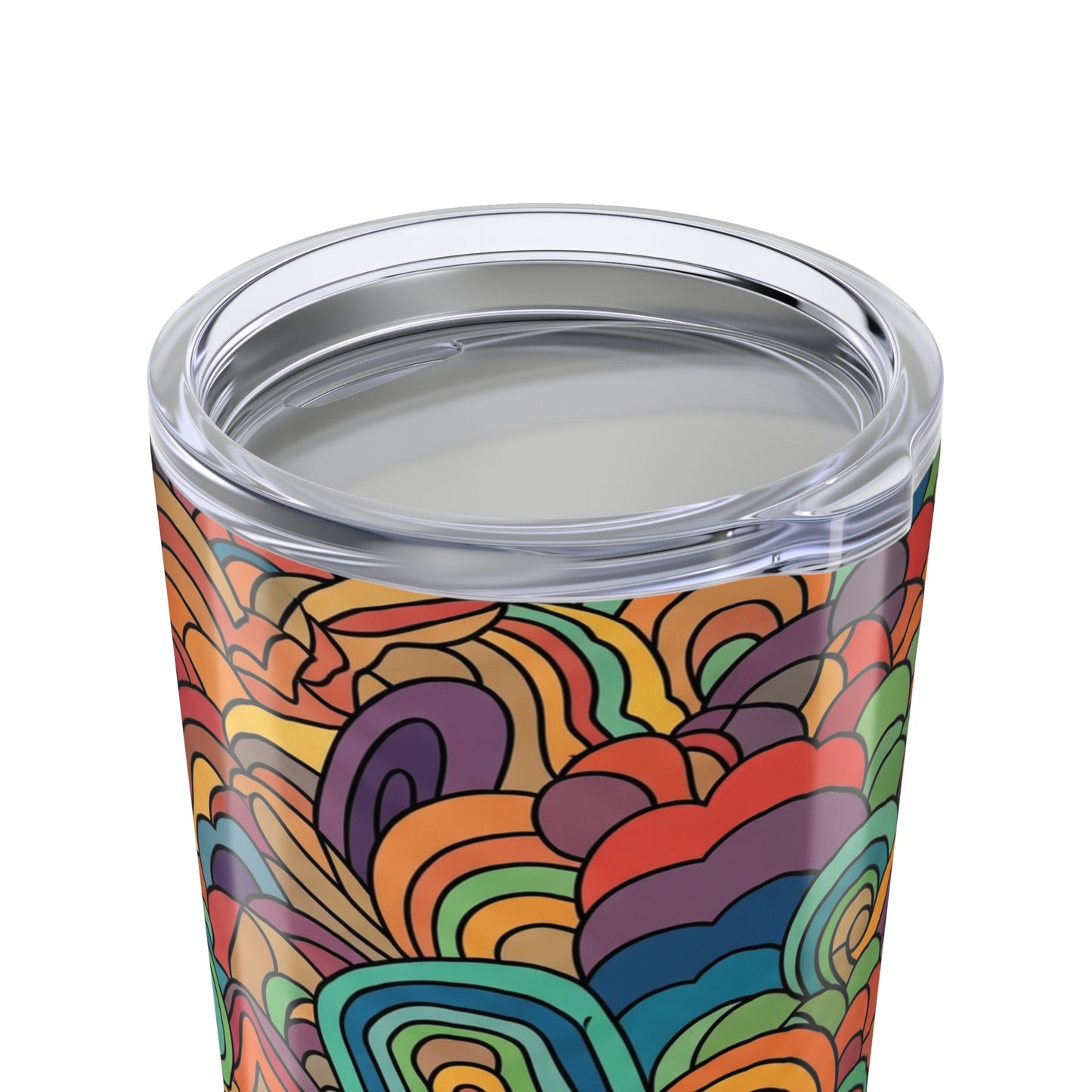 20 Oz Stainless Steel Tumbler With Double Wall Vacuum Insulation Keeps Hot Or Cold Drinks Leak Proof And
