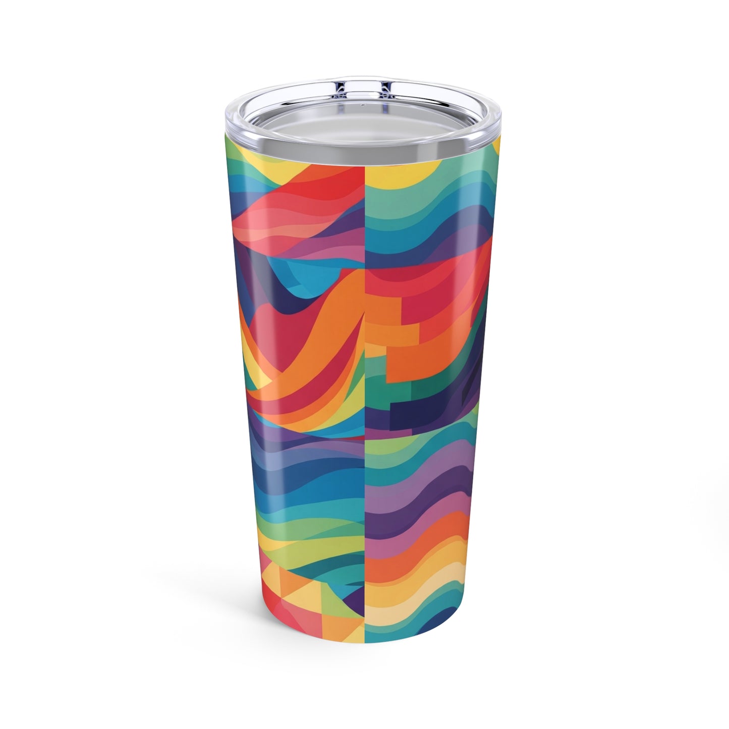 20oz Stainless Steel Insulated Tumbler Double Wall Construction Spill Resistant Travel Mug Decorated For Hot Or