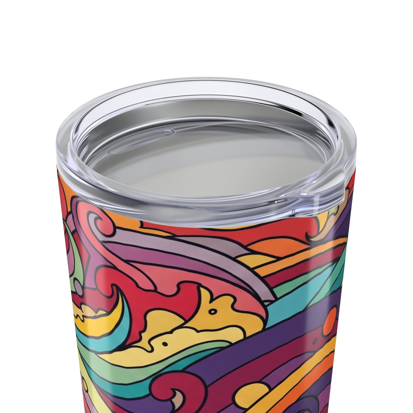 20oz Stainless Steel Travel Mug With Double Wall Vacuum Insulation Leak Proof Durable Hot Cold Printed Cup For