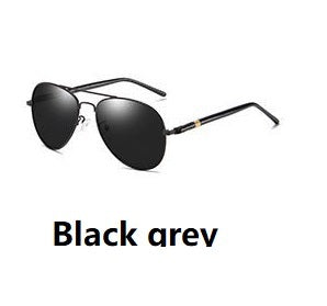 Polarized Sunglasses For Men And Women With UV 400 Protection Color Changing Metal Frame TAC Lens Night Vision