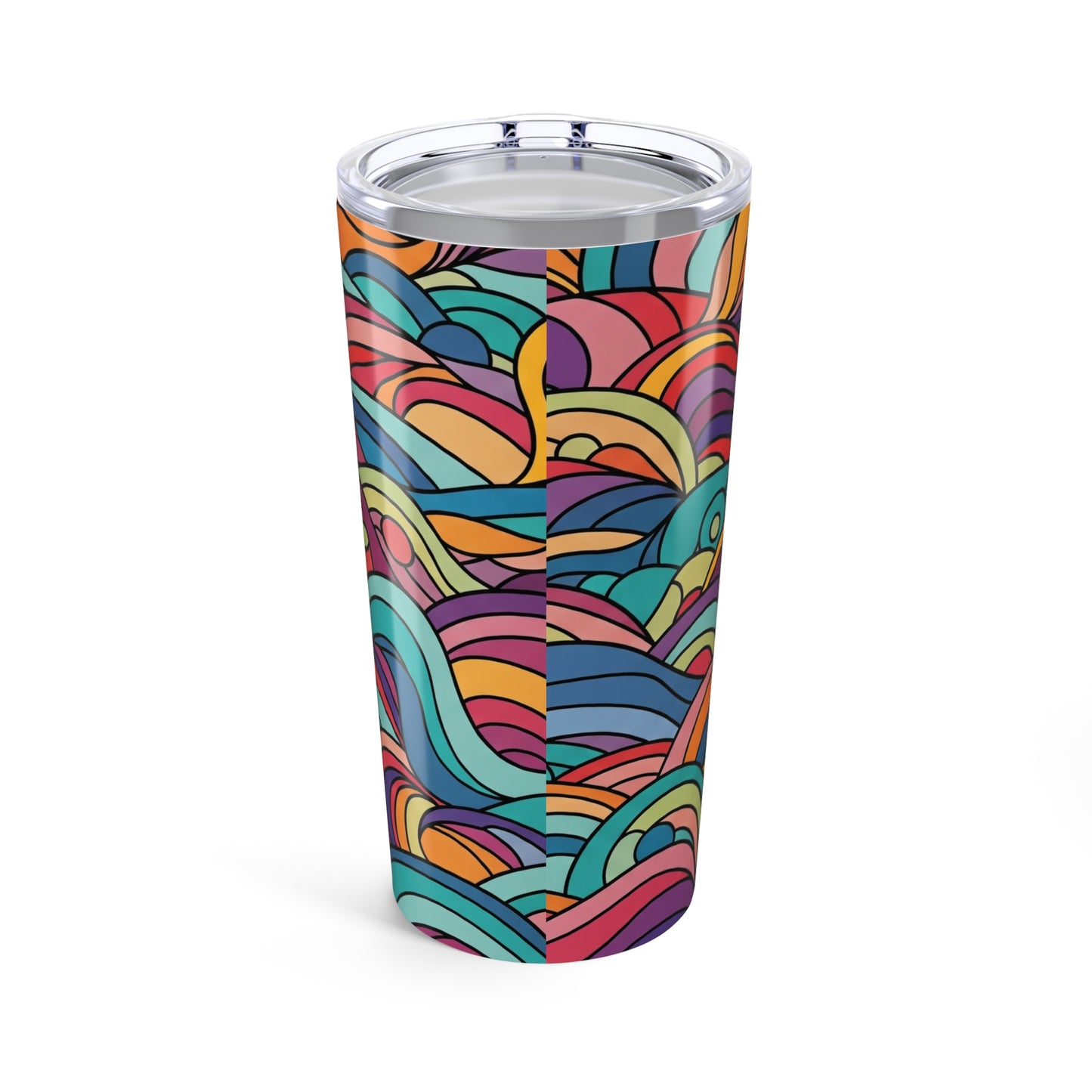 20oz Stainless Steel Travel Mug With Double Wall Vacuum Insulation Leak Proof For Hot Or Cold Beverages Dishwasher