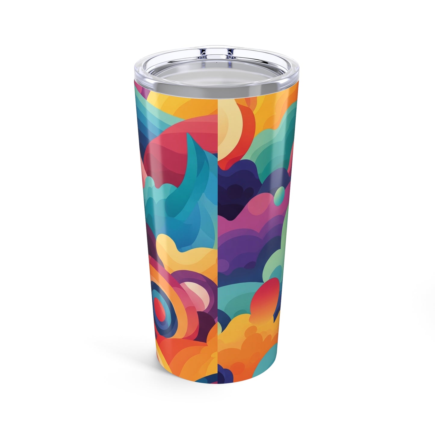20oz Stainless Steel Travel Mug Double Wall Vacuum Insulated Spill Resistant Printed Durable For Hot And Cold