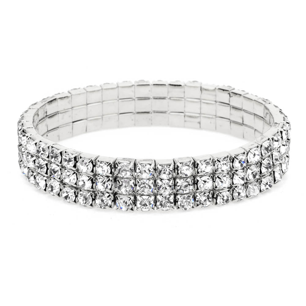 Womens Anklet Bracelet Adjustable Foot Jewelry Elegant Crystal Alloy Silver Tone Beach Anklet Gift For Her For