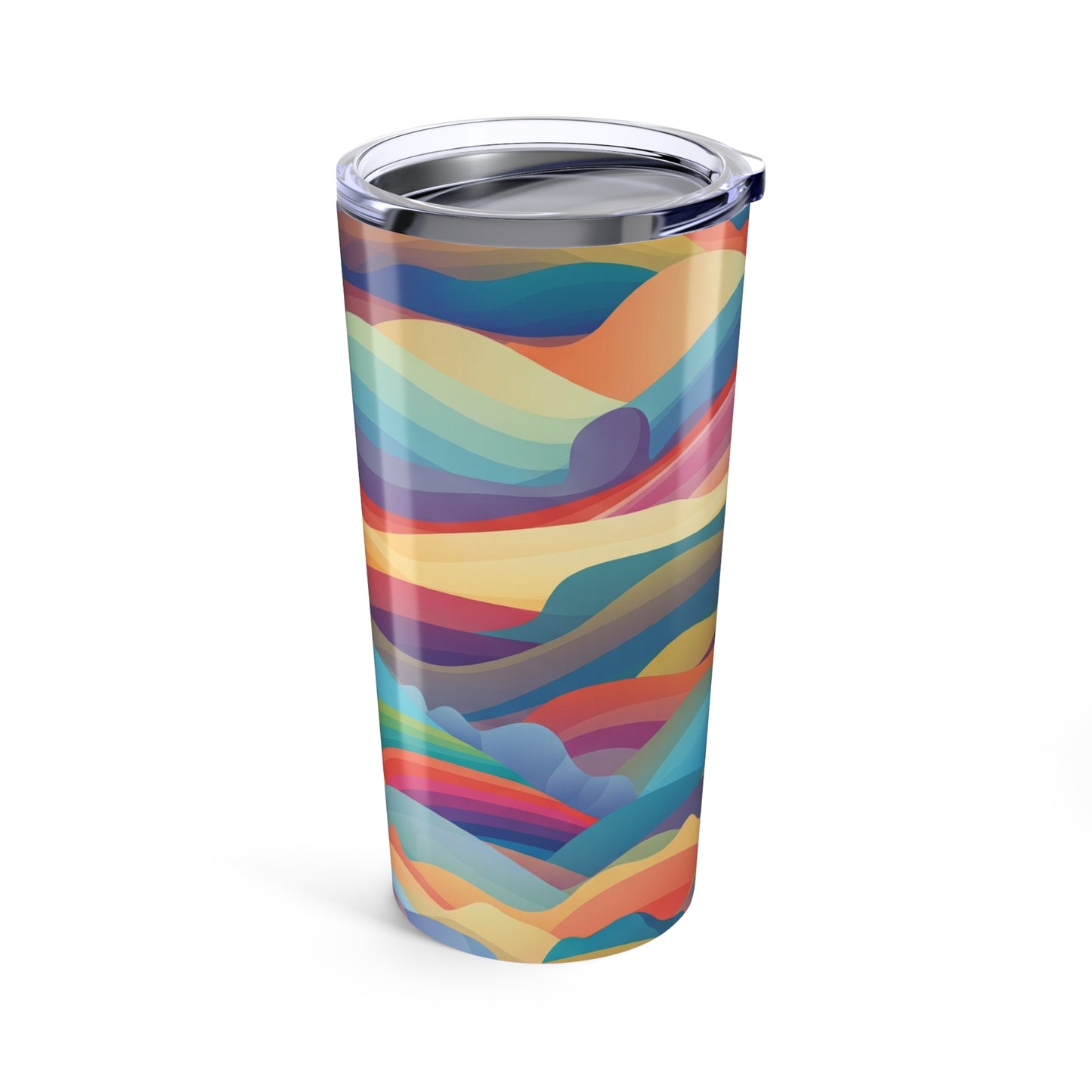 20oz Stainless Steel Tumbler With Double Wall Vacuum Insulation Spill Resistant Travel Mug For Hot Or Cold Drinks
