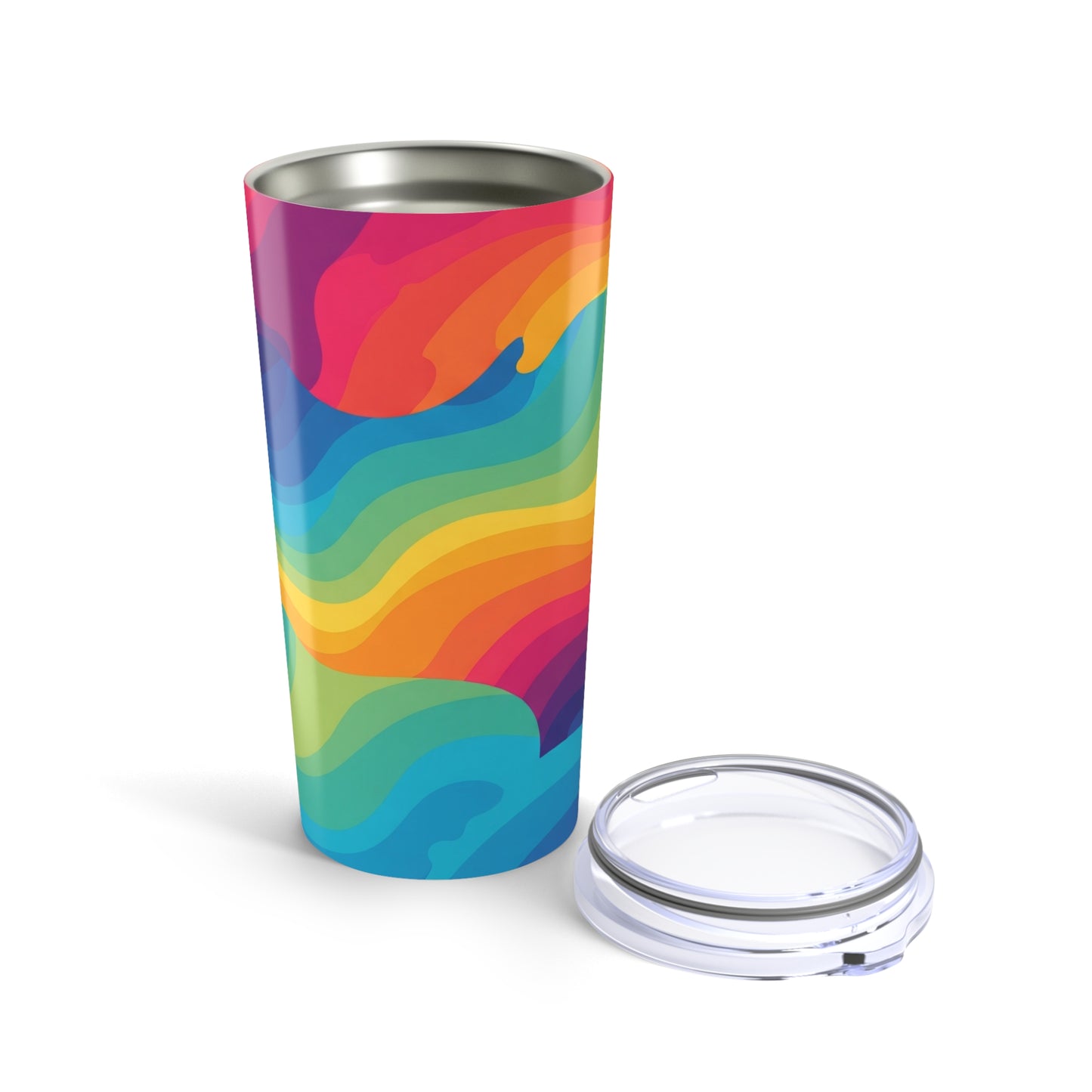 20oz Stainless Steel Tumbler With Double Wall Insulation For Hot Or Cold Drinks Durable Travel Mug Dishwasher Safe