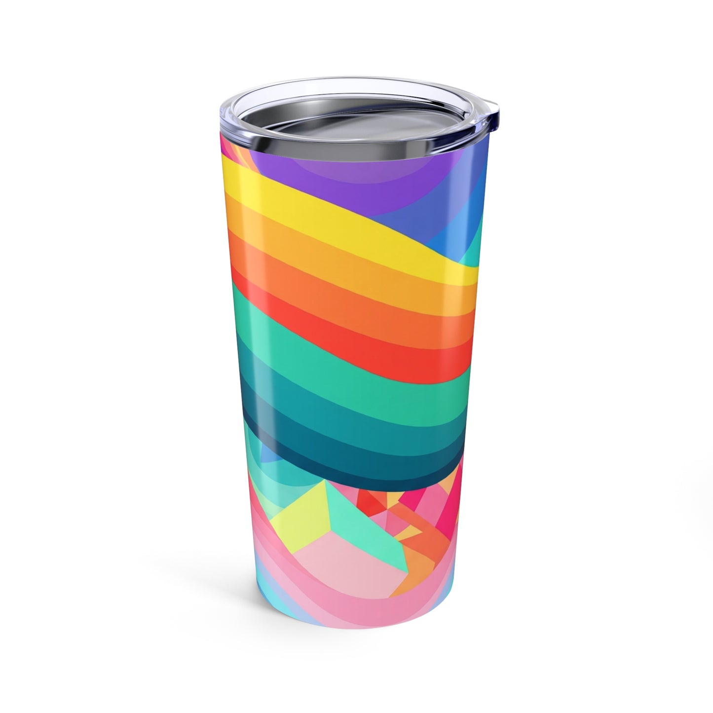 20oz Stainless Steel Printed Tumbler Double Wall Vacuum Insulated Spill Resistant Durable Hot And Cold Travel Mug