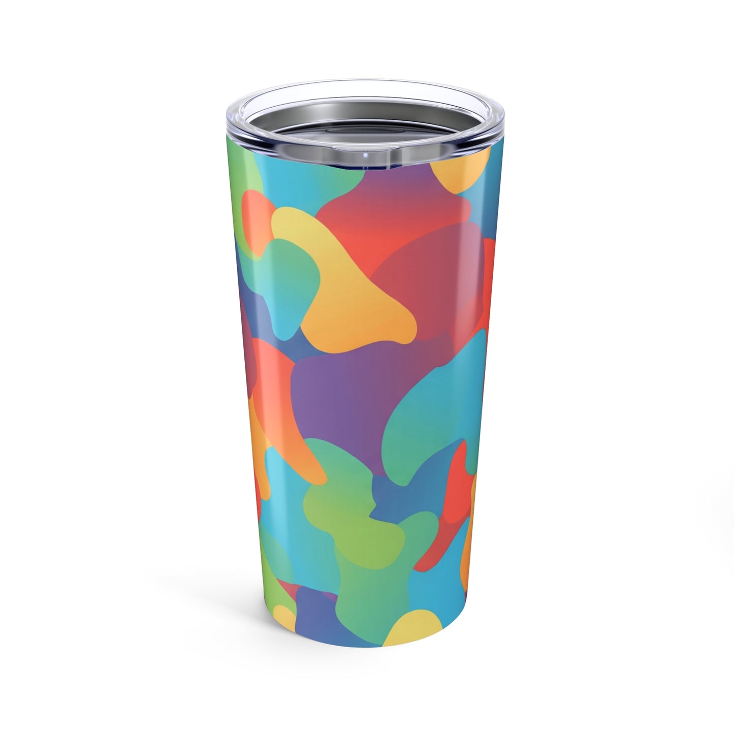 20 Oz Stainless Steel Printed Tumbler With Double Wall Vacuum Insulation Spill Resistant BPA Free Hot Cold Travel