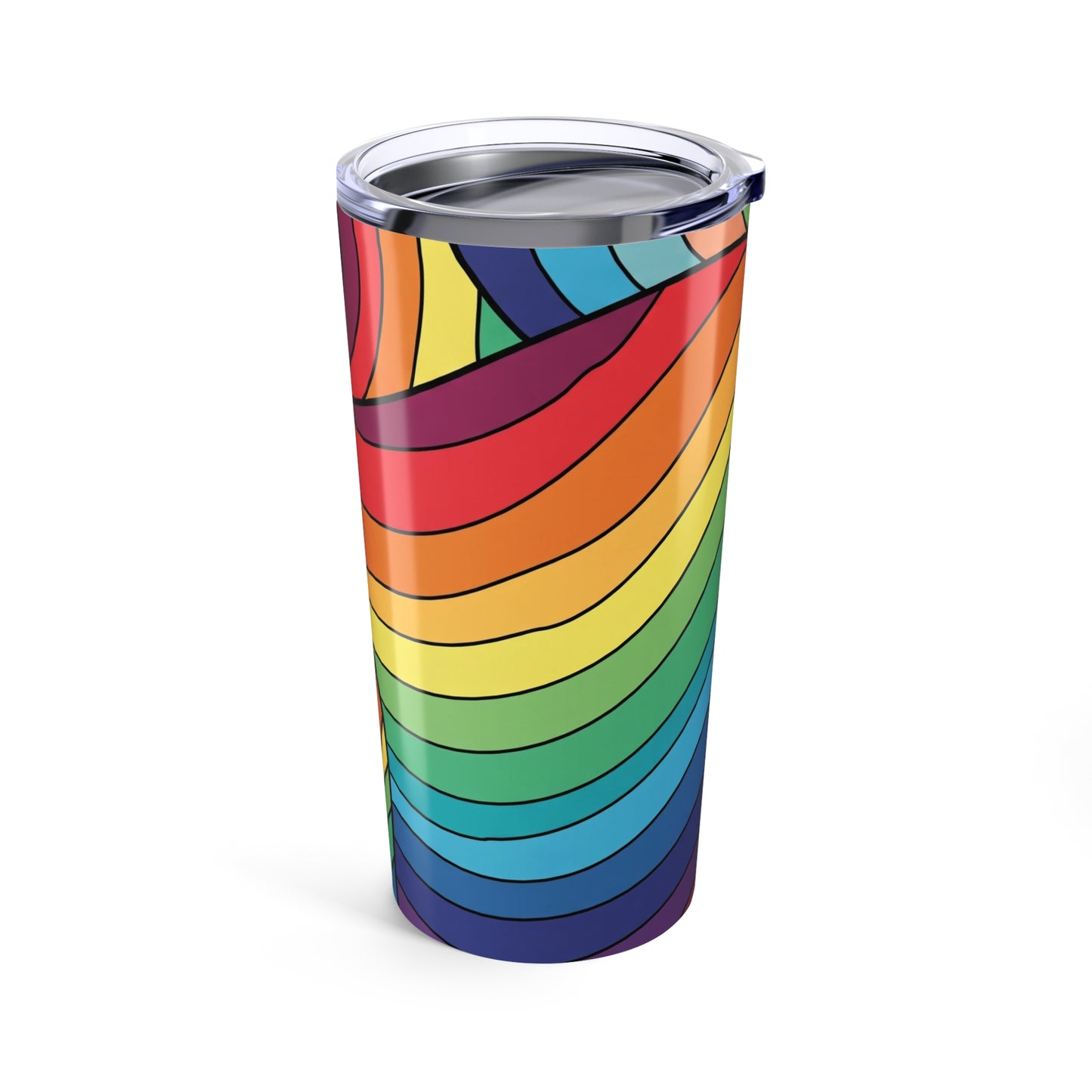 20oz Stainless Steel Tumbler Double Wall Vacuum Insulated Spill Resistant Durable Printed Coffee Mug For Everyday