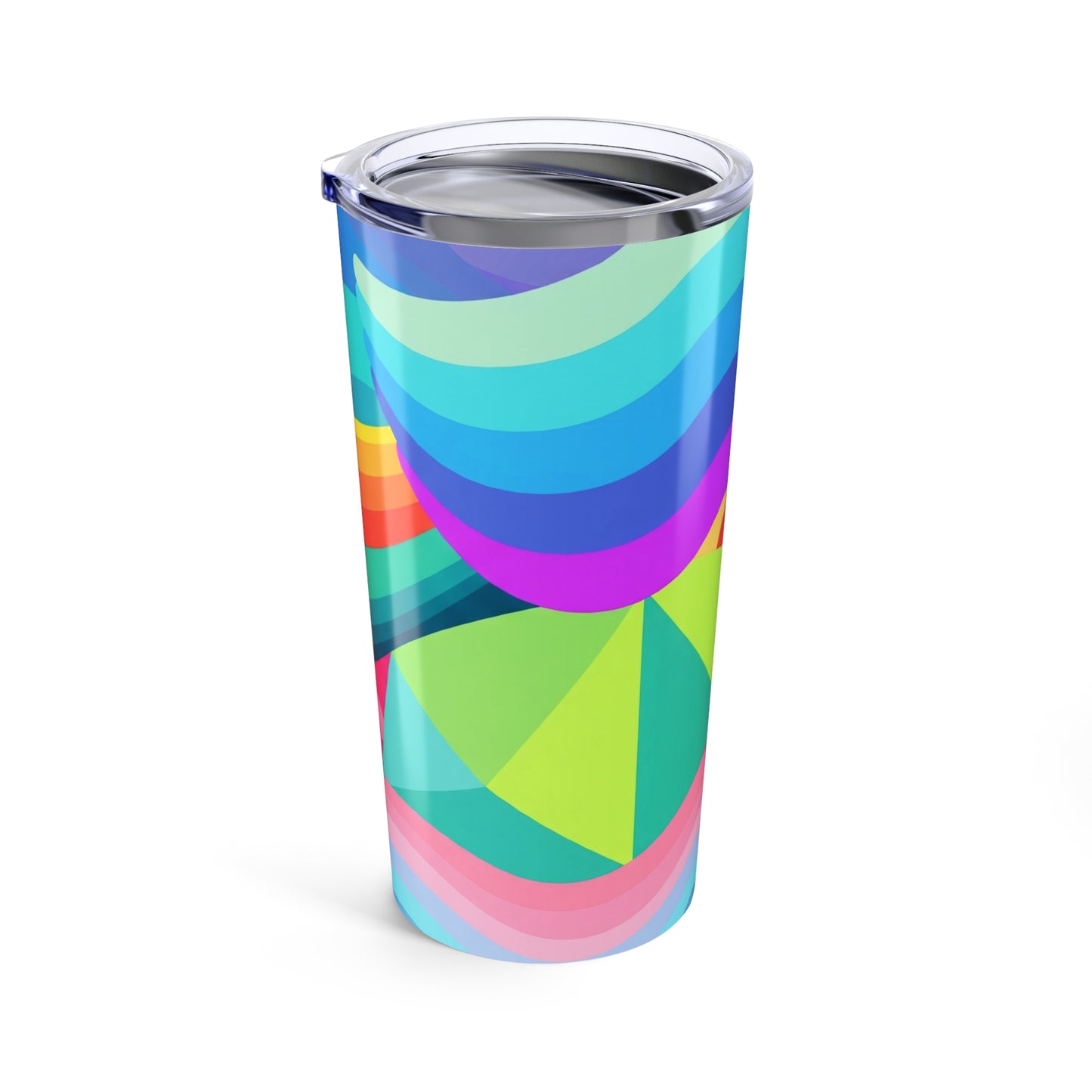 20oz Stainless Steel Printed Tumbler Double Wall Vacuum Insulated Spill Resistant Durable Hot And Cold Travel Mug
