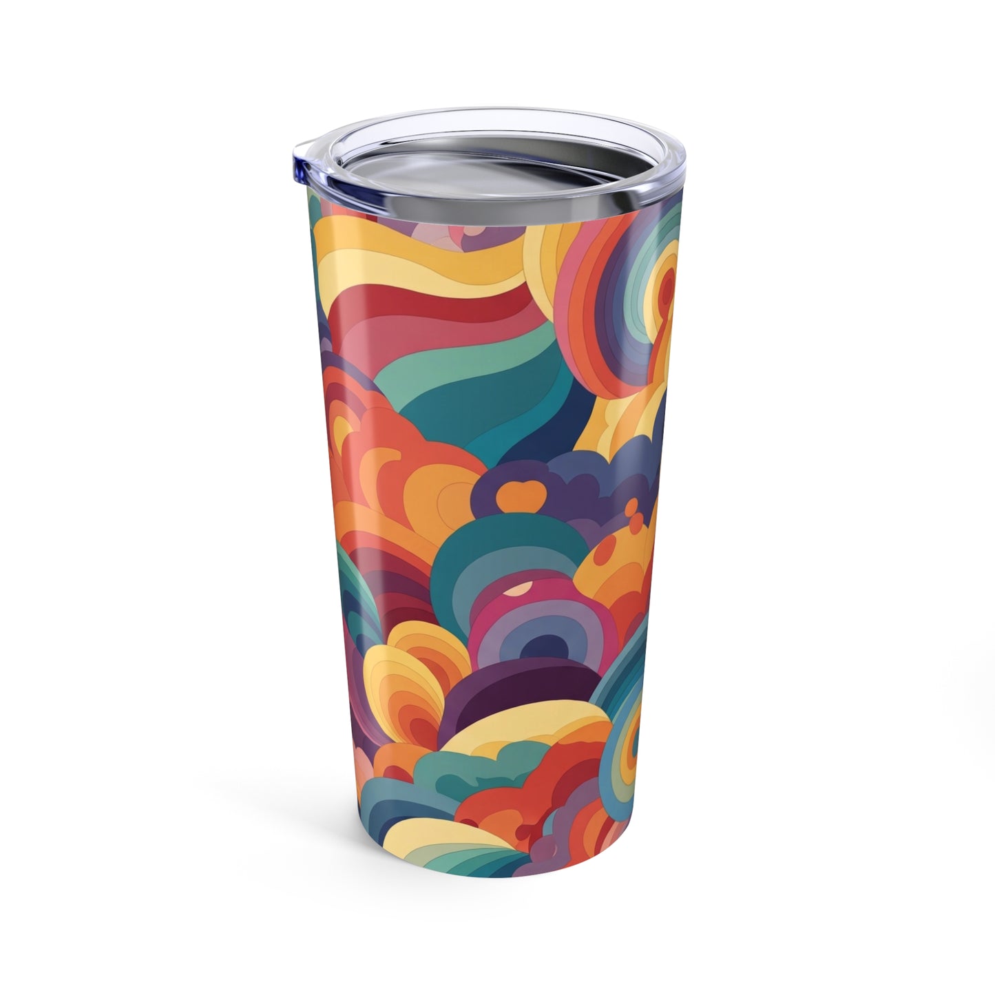 20oz Stainless Steel Tumbler With Lid Double Wall Vacuum Insulated Spill Resistant Dishwasher Safe Printed Travel