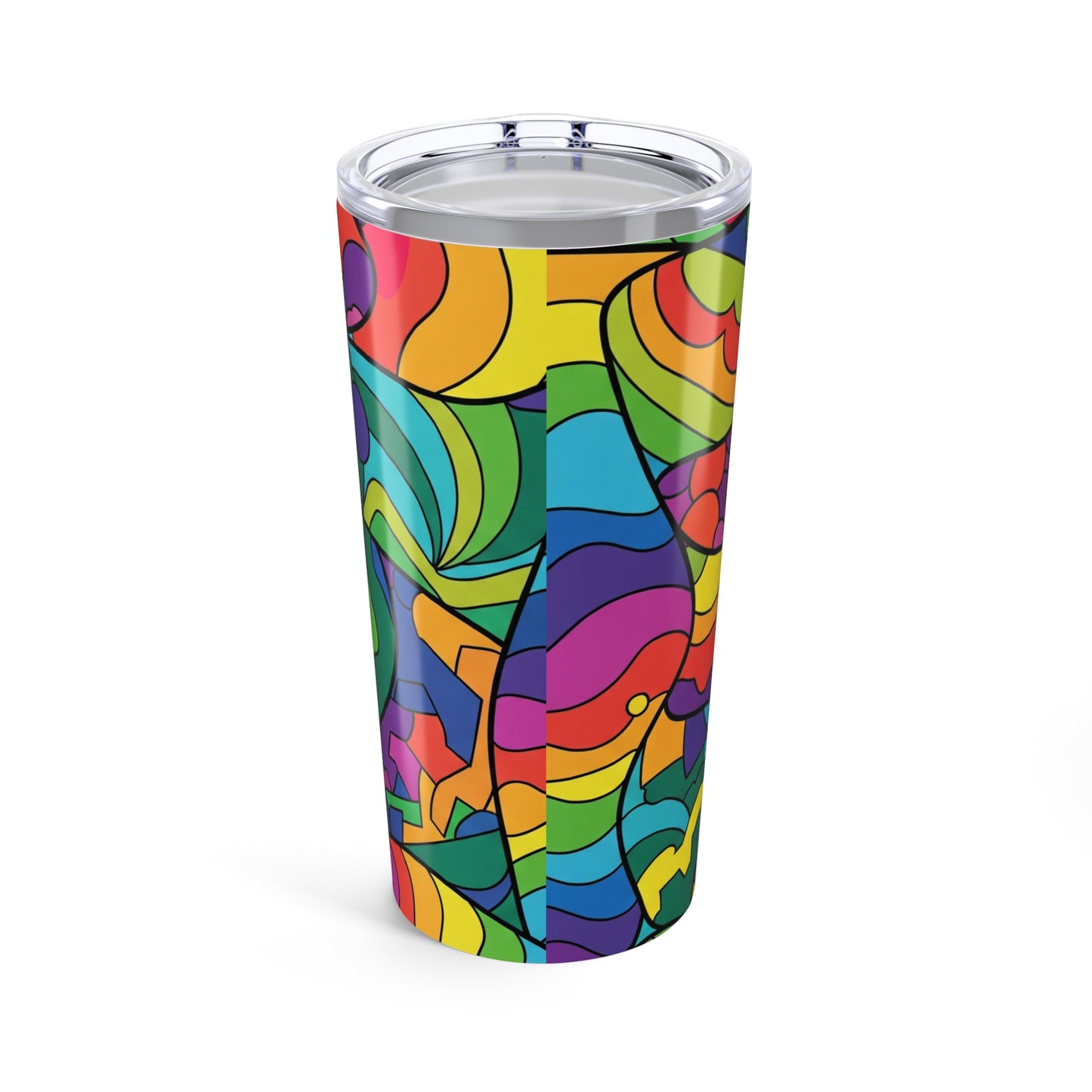20 Oz Stainless Steel Travel Mug With Double Wall Vacuum Insulation Spill Resistant And Dishwasher Safe Printed