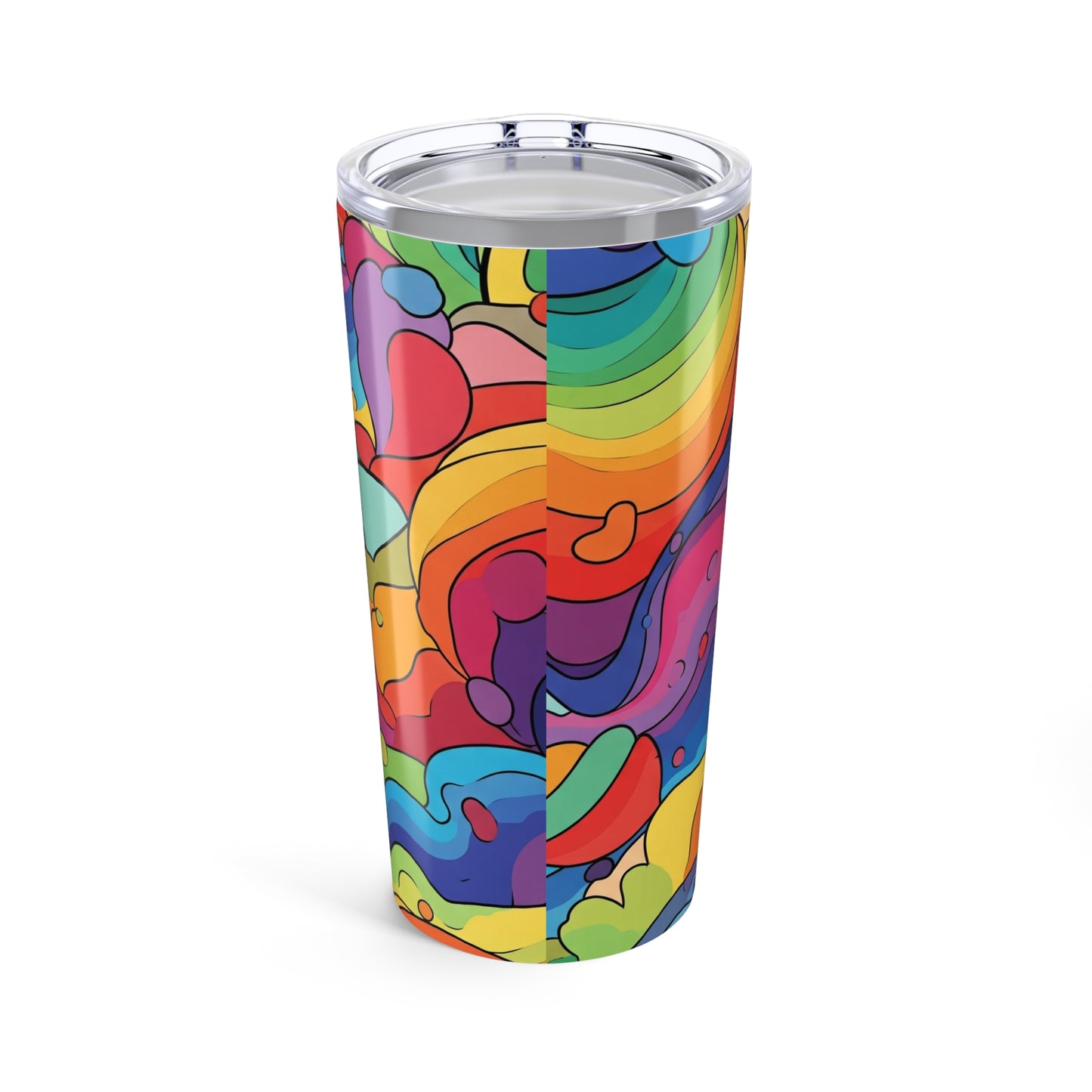 20oz Stainless Steel Tumbler Double Wall Vacuum Insulation Printed Durable For Hot And Cold Drinks Dishwasher Safe