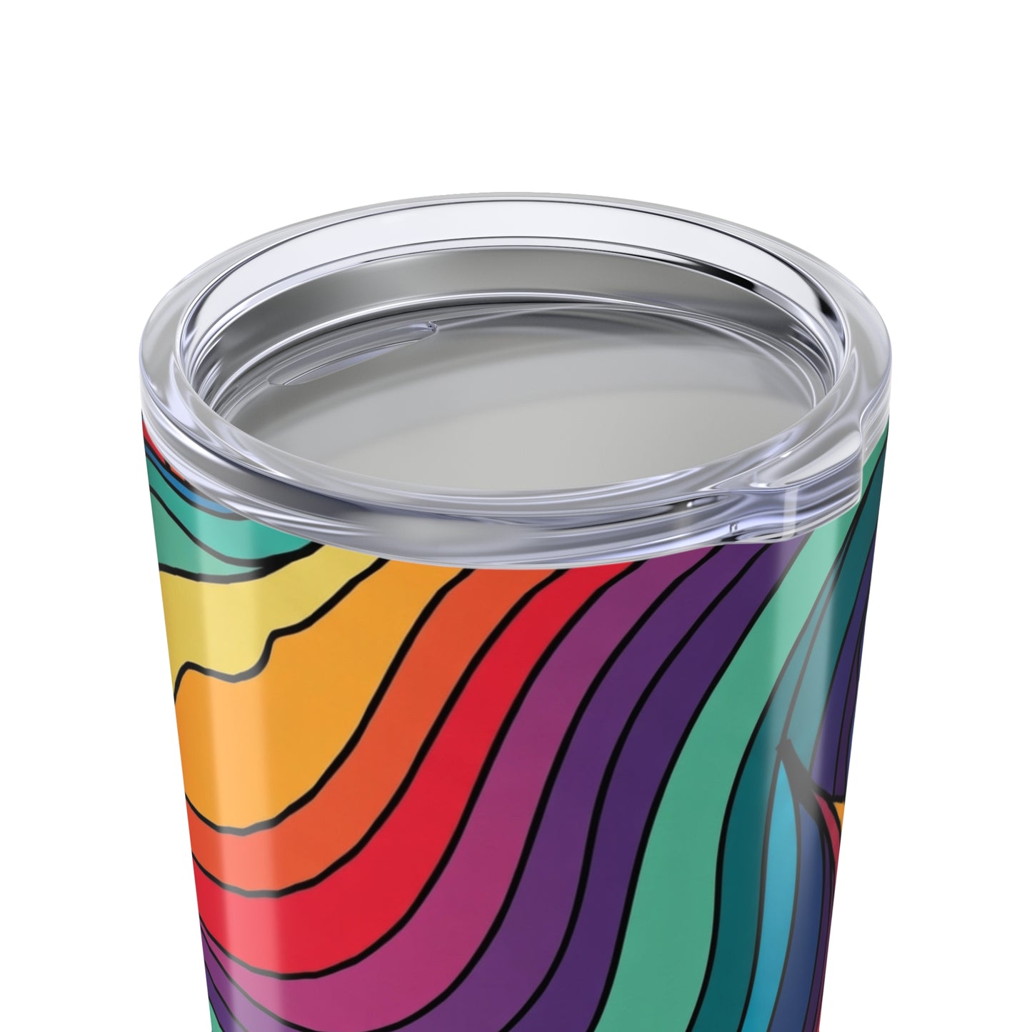 20oz Printed Stainless Steel Tumbler With Double Wall Vacuum Insulation Leak Proof Travel Mug For Beverages