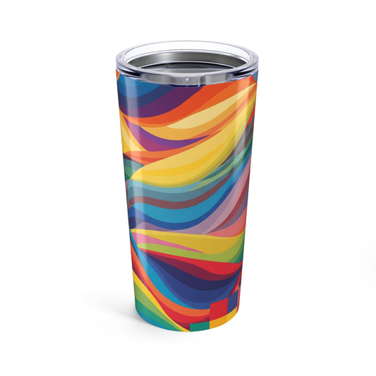 20oz Stainless Steel Tumbler With Double Wall Vacuum Insulation Leak Proof For Hot Or Cold Beverages Durable