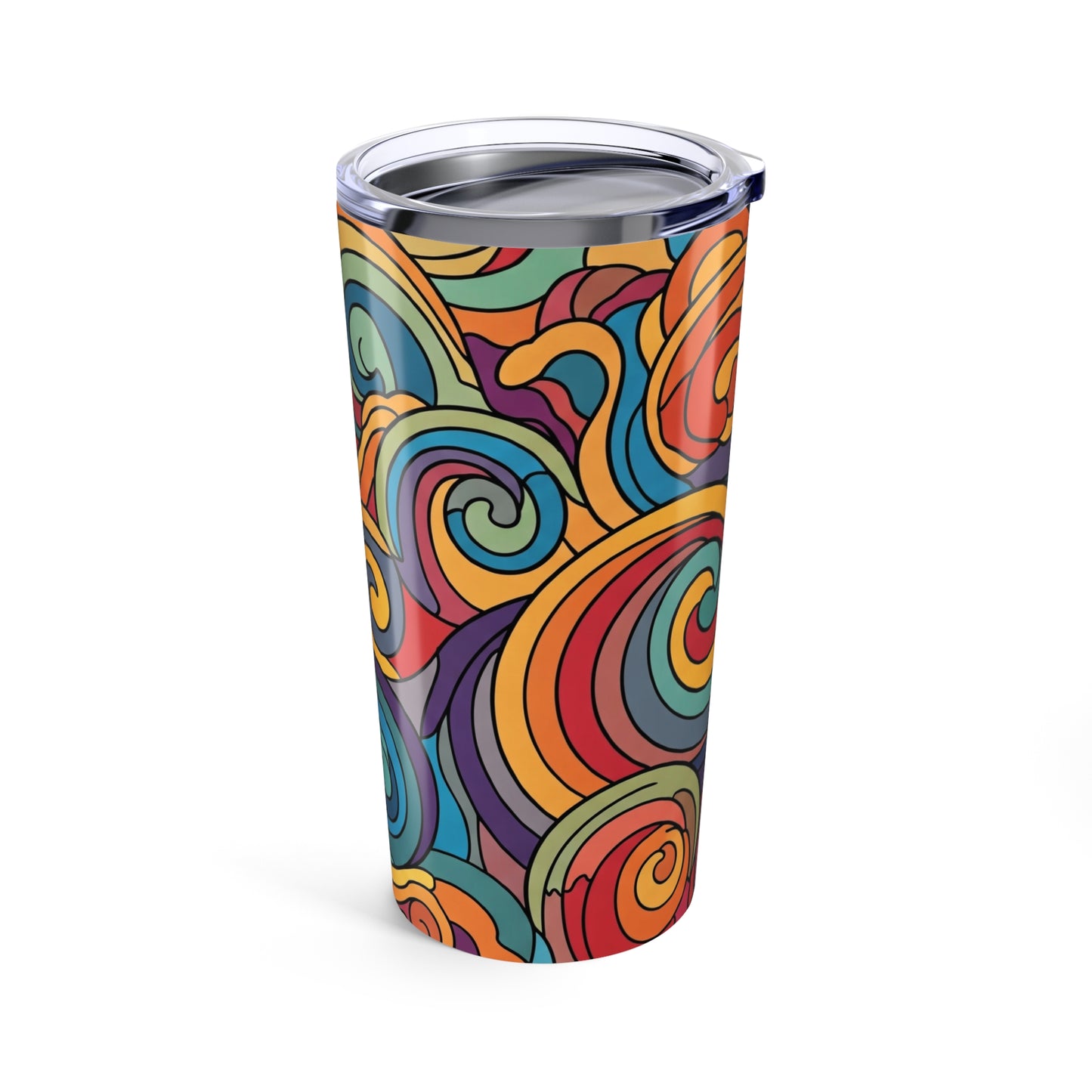 20oz Stainless Steel Travel Mug With Double Wall Vacuum Insulation Spill Resistant Durable Construction