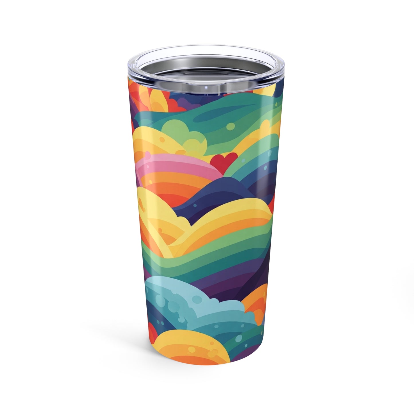 20oz Stainless Steel Tumbler With Lid Double Wall Vacuum Insulation Keeps Beverages Hot Or Cold Durable Everyday