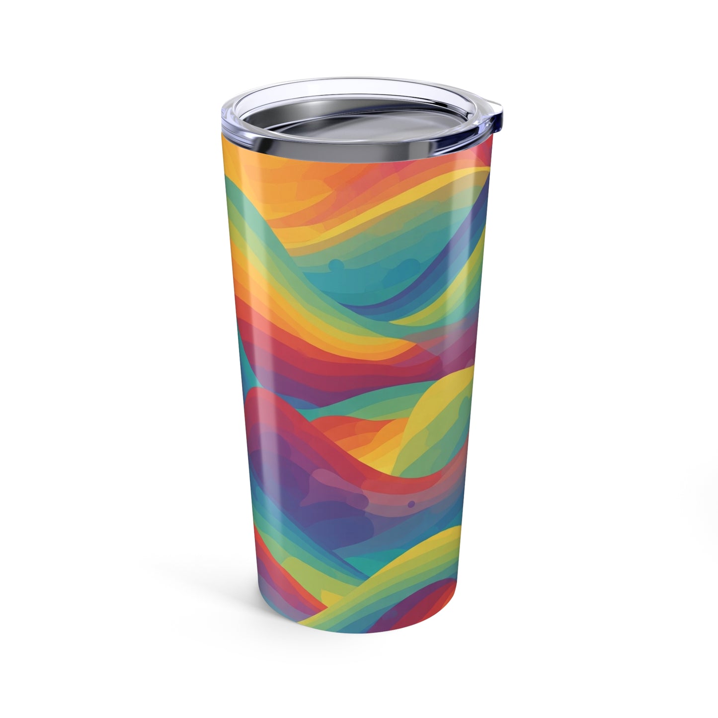 20 Oz Stainless Steel Printed Travel Mug With Double Wall Vacuum Insulation Spill Resistant Lid Dishwasher Safe