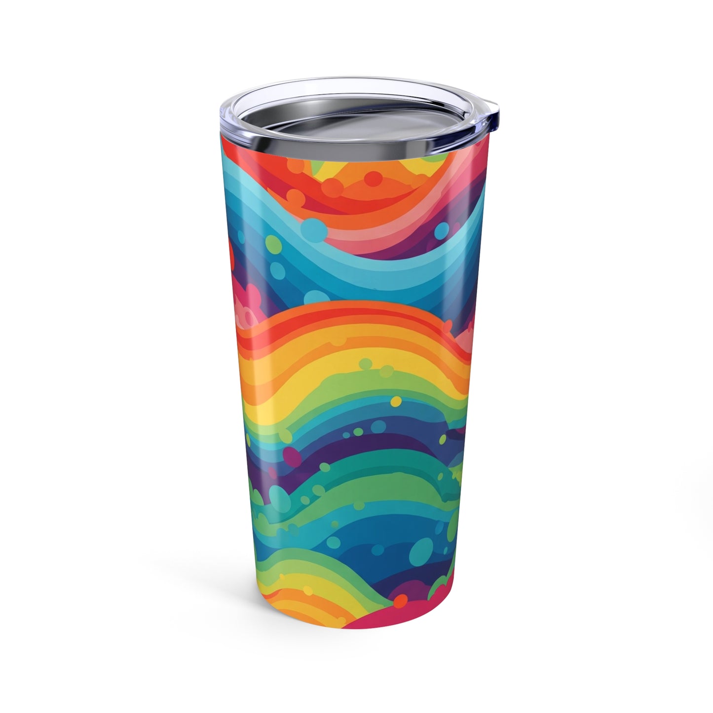 20 Oz Stainless Steel Tumbler Double Wall Vacuum Insulation Spill Resistant Thermal Control Printed Dishwasher Safe