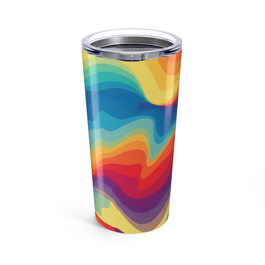 20oz Stainless Steel Tumbler With Double Wall Vacuum Insulation Spill Resistant Lid Dishwasher Safe Travel Mug