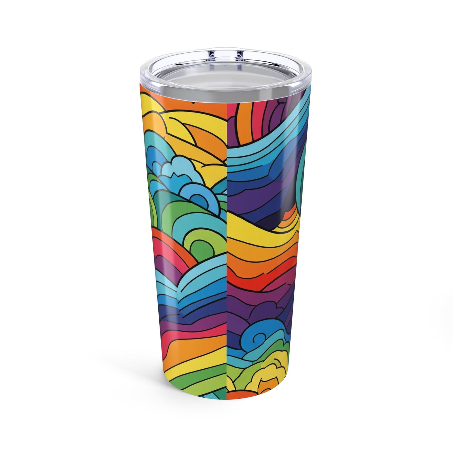 20 Oz Stainless Steel Tumbler Wall Vacuum Insulated Leak Proof BPA Free Durable Travel Mug For Hot And Cold Drinks