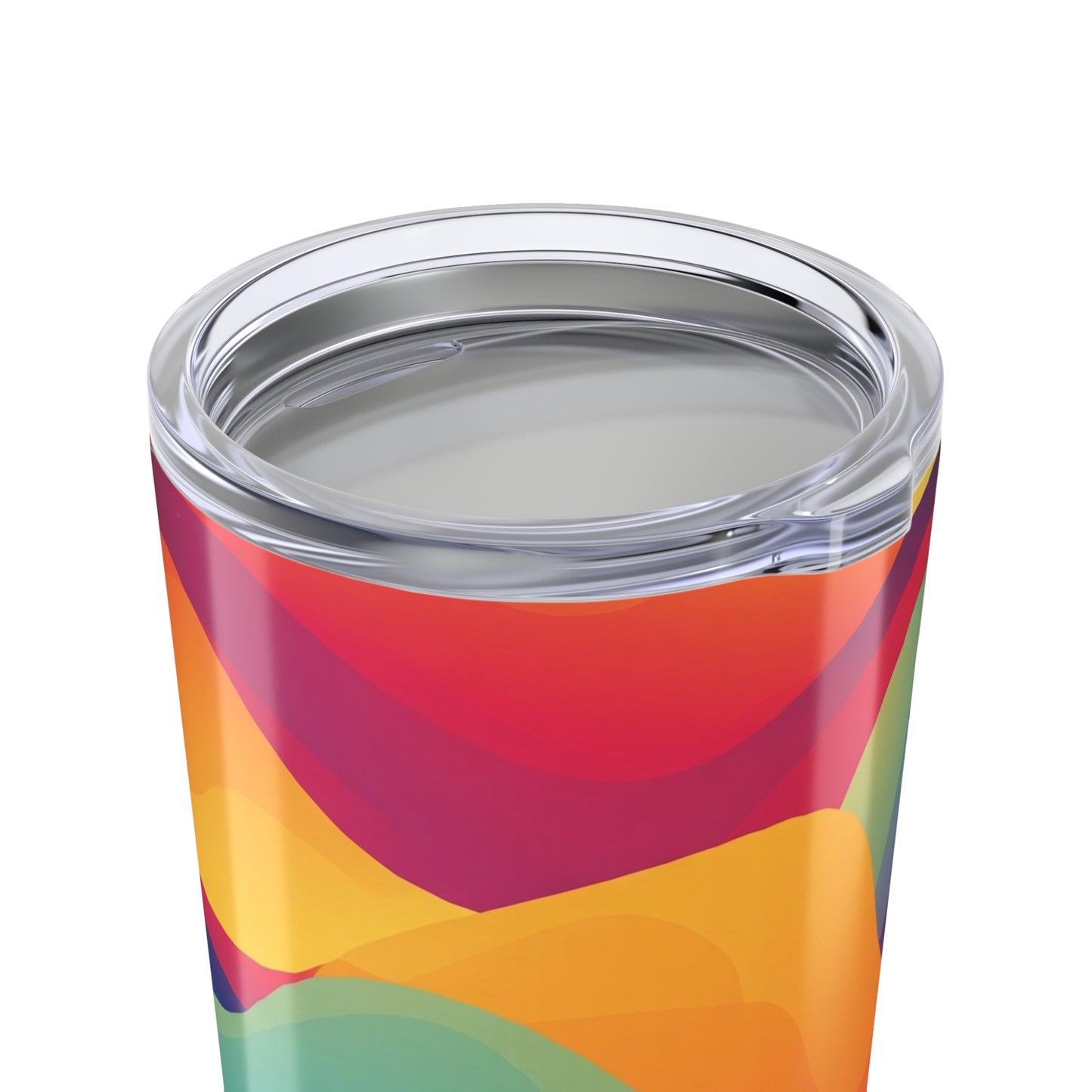 20oz Stainless Steel Travel Mug With Printed Design Double Wall Insulation Spill Resistant Dishwasher Safe Coffee