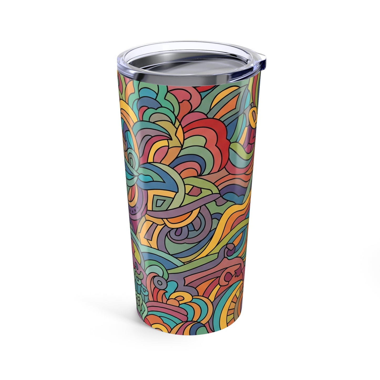 20oz Stainless Steel Tumbler With Double Wall Vacuum Insulation Spill Resistant Travel Cup For Hot Or Cold