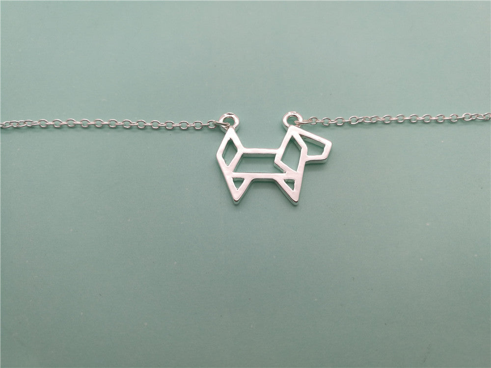 Womens Origami Animal Bracelet Electroplated Alloy Material Bangle Packaging Individually Packaged Exotical Design Theme