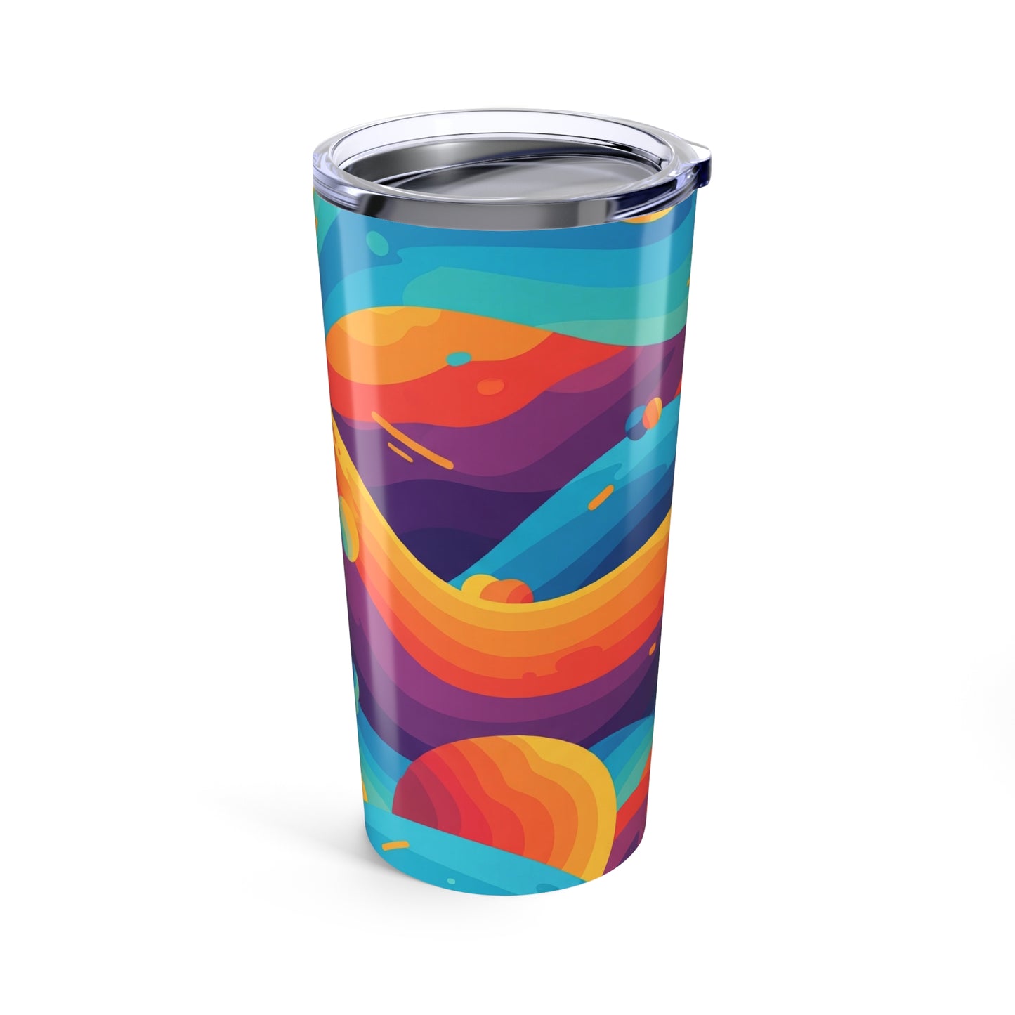 20oz Stainless Steel Tumbler With Double Wall Vacuum Insulation Travel Mug Spill Resistant For Hot Or Cold Drinks