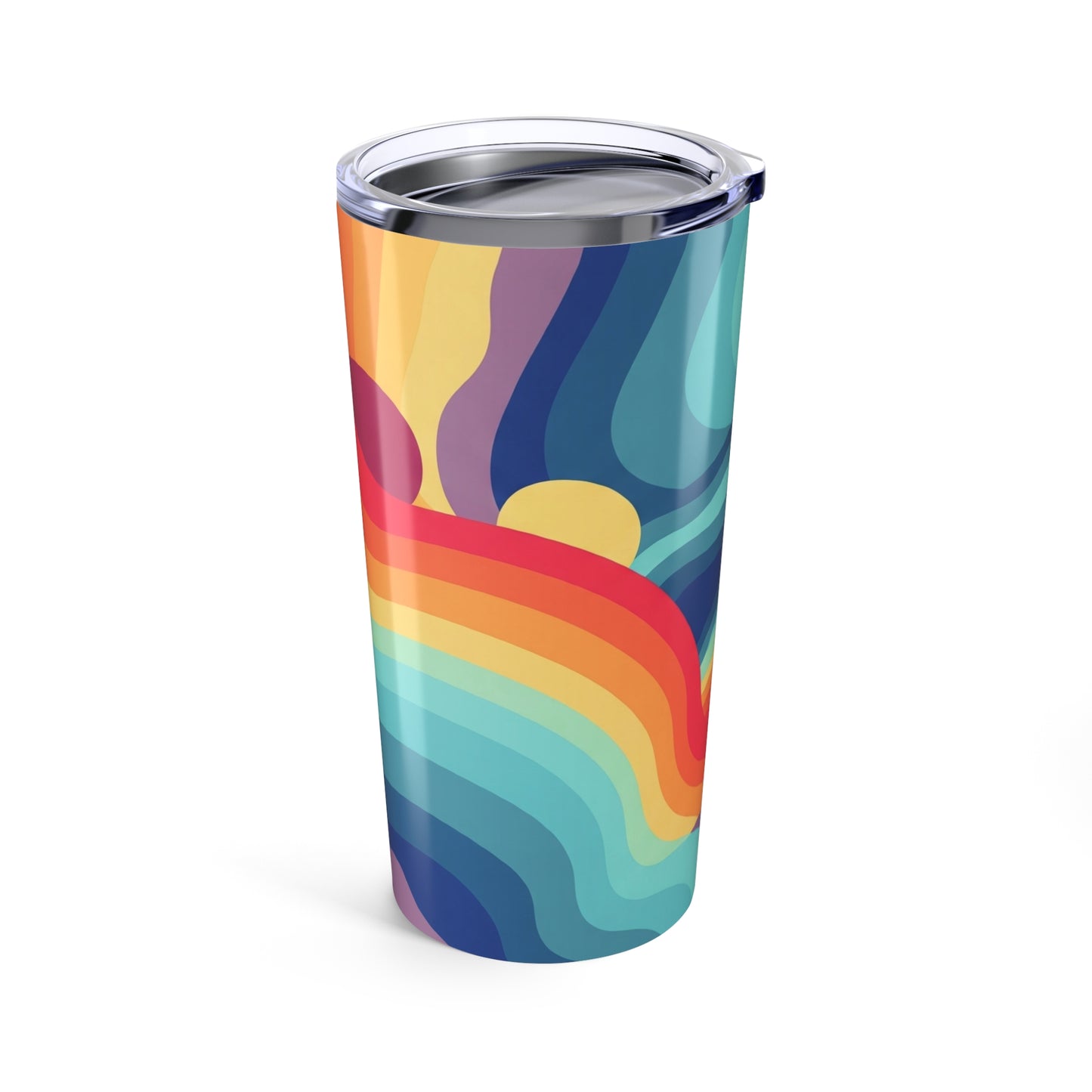 20Oz Stainless Steel Beverage Tumbler With Double Wall Vacuum Insulation Leak Proof Lid Printed Graphics
