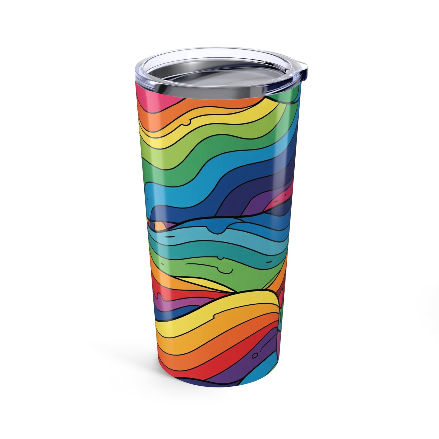 20 Oz Stainless Steel Travel Mug With Double Wall Vacuum Insulation Leak Proof Beverage Tumbler BPA Free