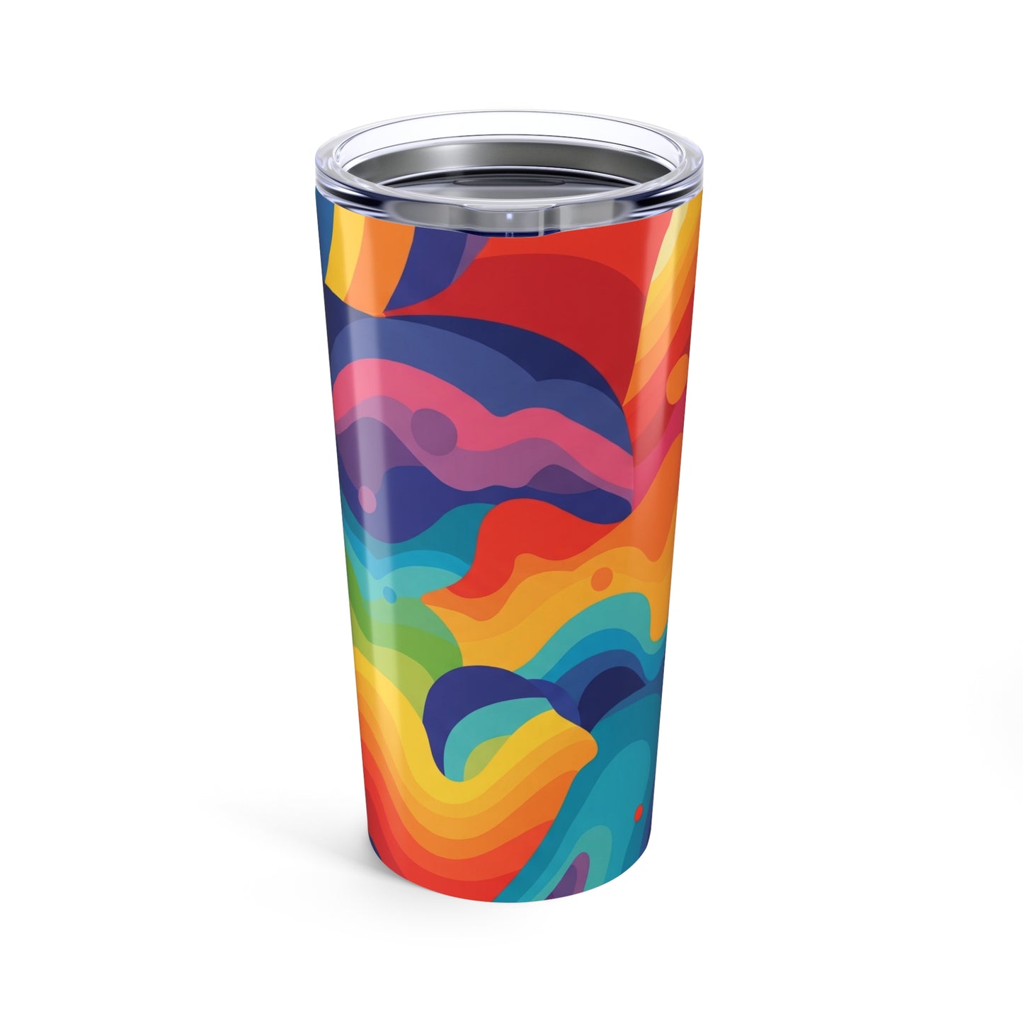 20oz Stainless Steel Tumbler With Double Wall Vacuum Insulation Durable Leak Proof For Hot Or Cold Beverages Lid