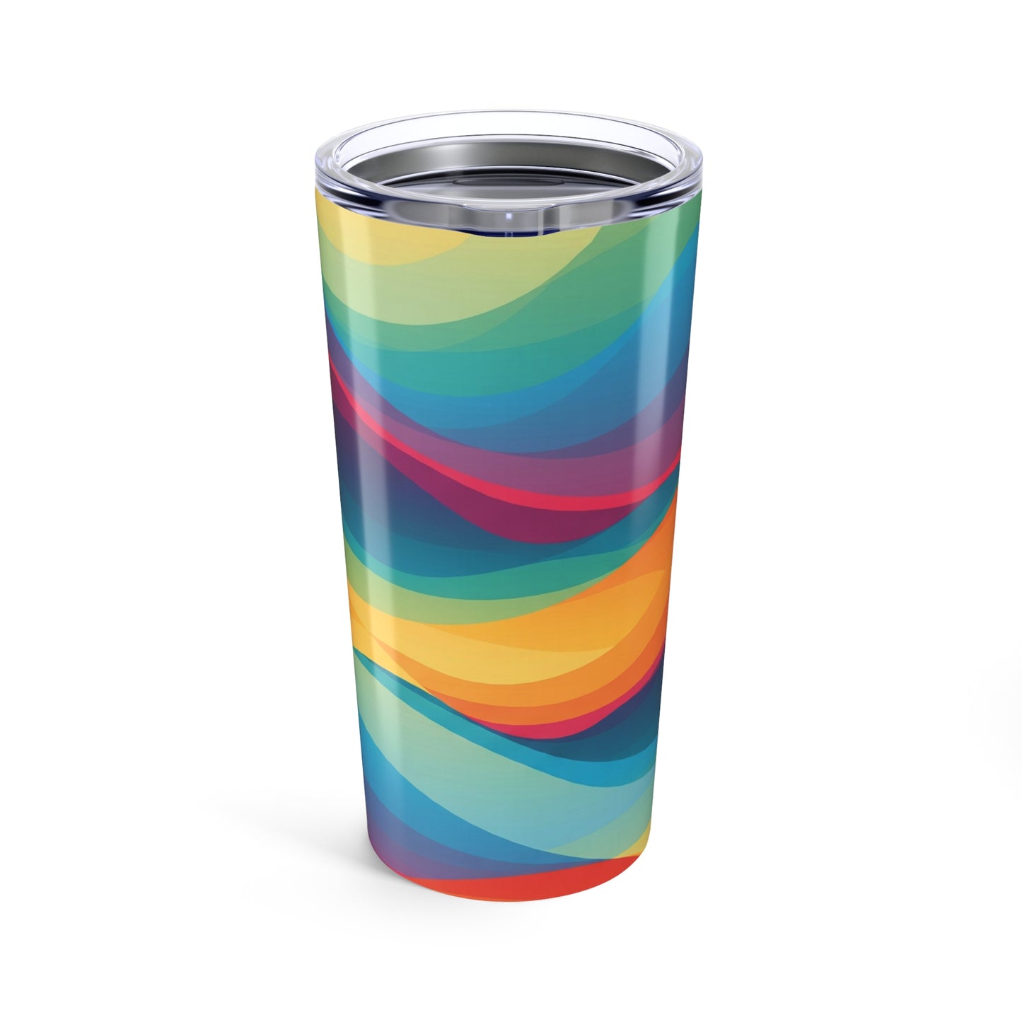 20oz Stainless Steel Tumbler With Double Wall Vacuum Insulation Leak Proof BPA Free Printed Design Thermal Travel