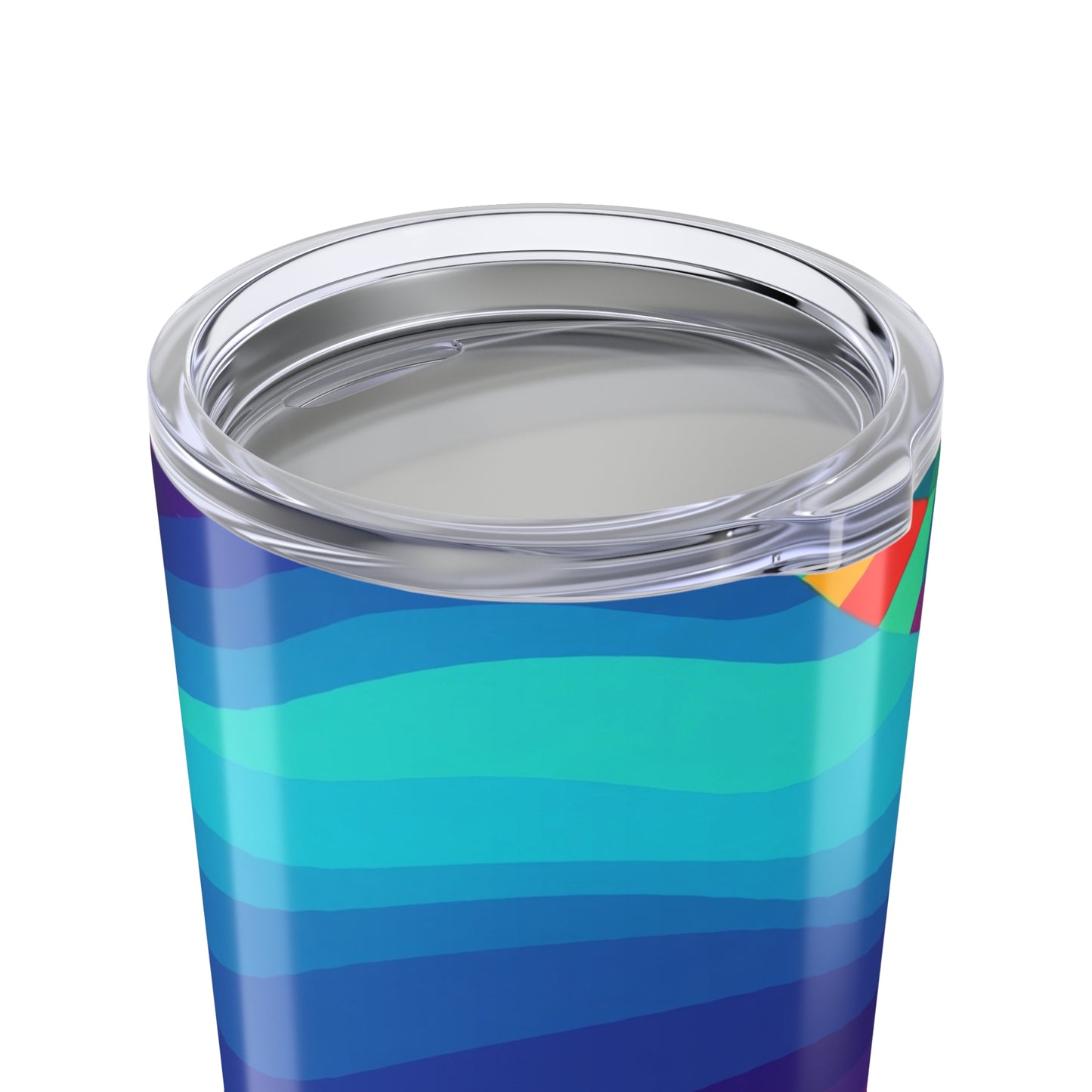 20oz Stainless Steel Tumbler Double Wall Vacuum Insulation Spill Resistant Printed Design For Hot And Cold