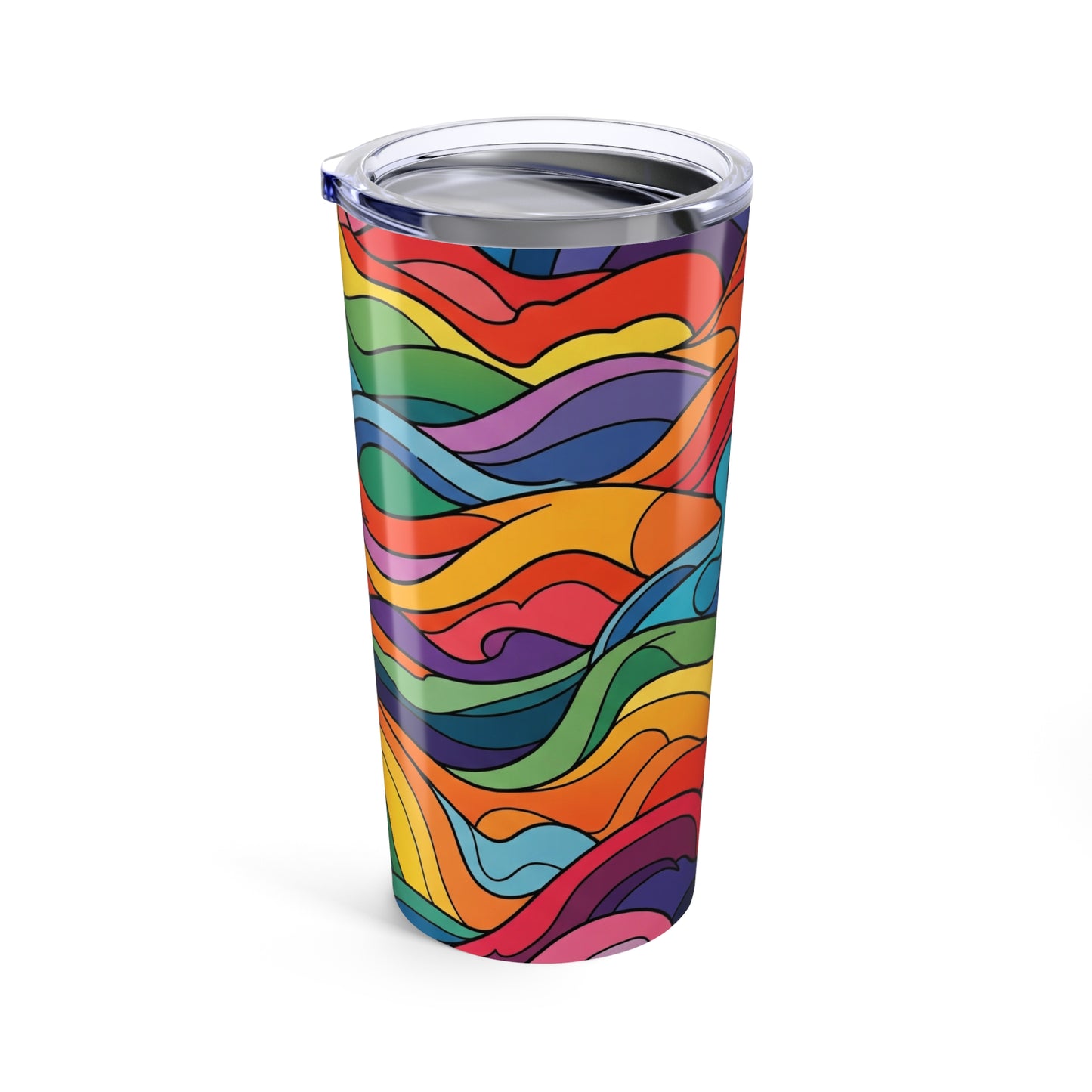 20oz Stainless Steel Tumbler Double Wall Vacuum Insulation Leak Proof Travel Mug For Hot And Cold Drinks