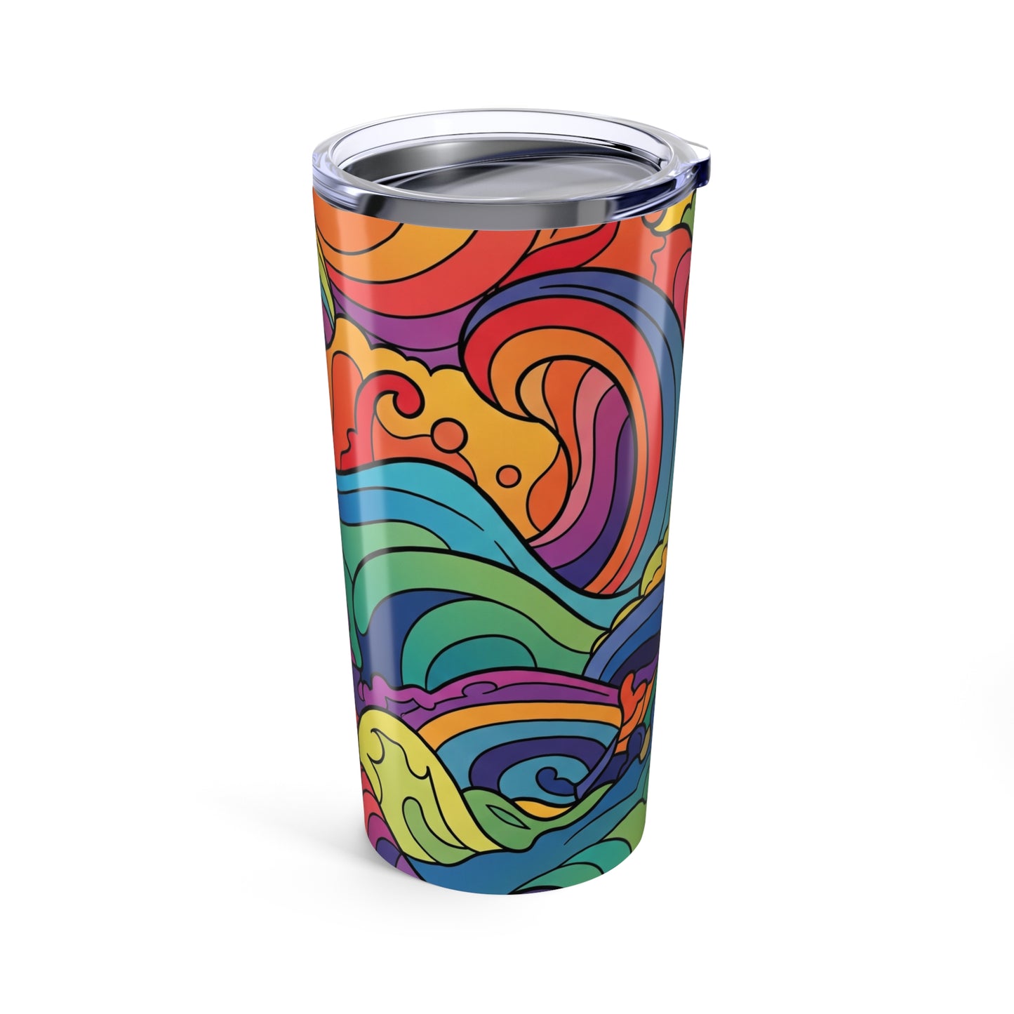 20 Ounce Steel Tumbler With Double Wall Insulation For Hot Or Cold Beverages Travel Mug Leak Resistant Dishwasher