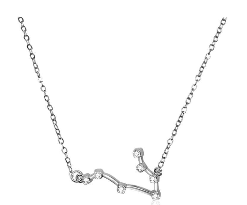 Crystal Constellation Bracelet For Women And Girls Adjustable Length Extender Chain Alloy Charm Everyday Style