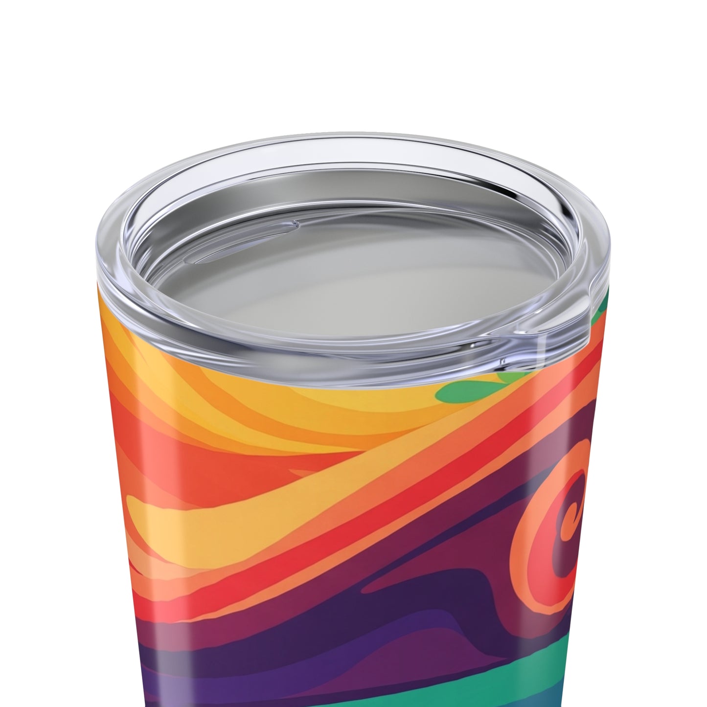 20Oz Stainless Steel Printed Tumbler Double Wall Vacuum Insulated Travel Mug Spill Resistant For Hot And Cold