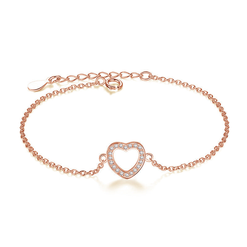 Unisex Alloy Geometric Bracelet With Horseshoe Eyes Palm