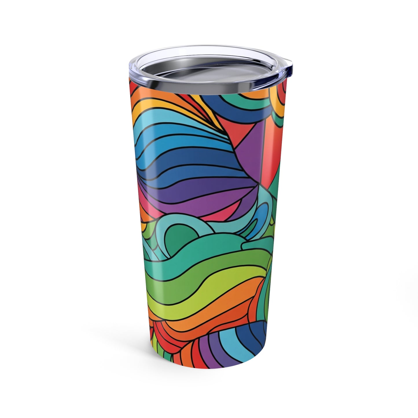20 Oz Stainless Steel Tumbler With Double Wall Vacuum Insulation Spill Resistant BPA Free For Hot And Cold