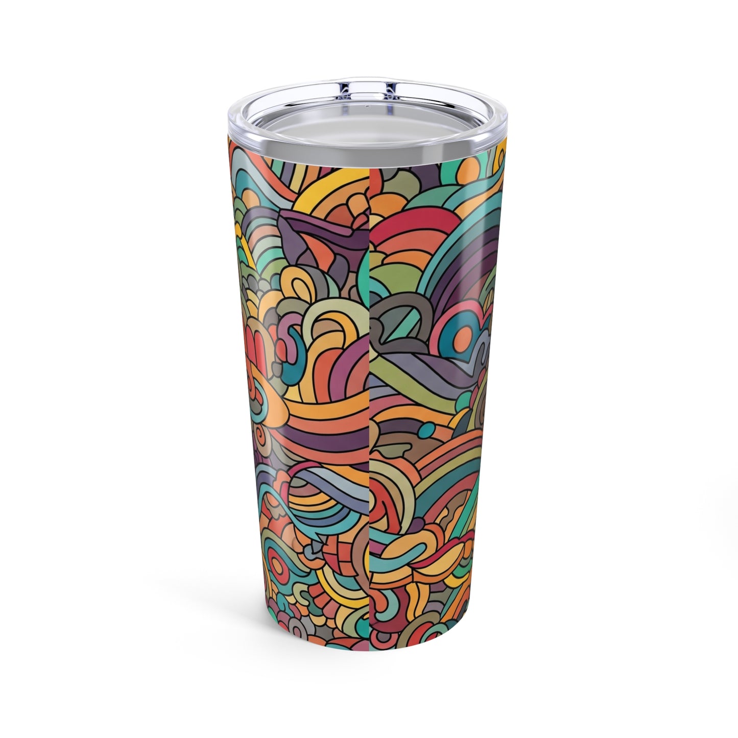 20 Oz Stainless Steel Tumbler Double Wall Vacuum Insulated Leak Proof Travel Mug With Lid For Hot Drinks